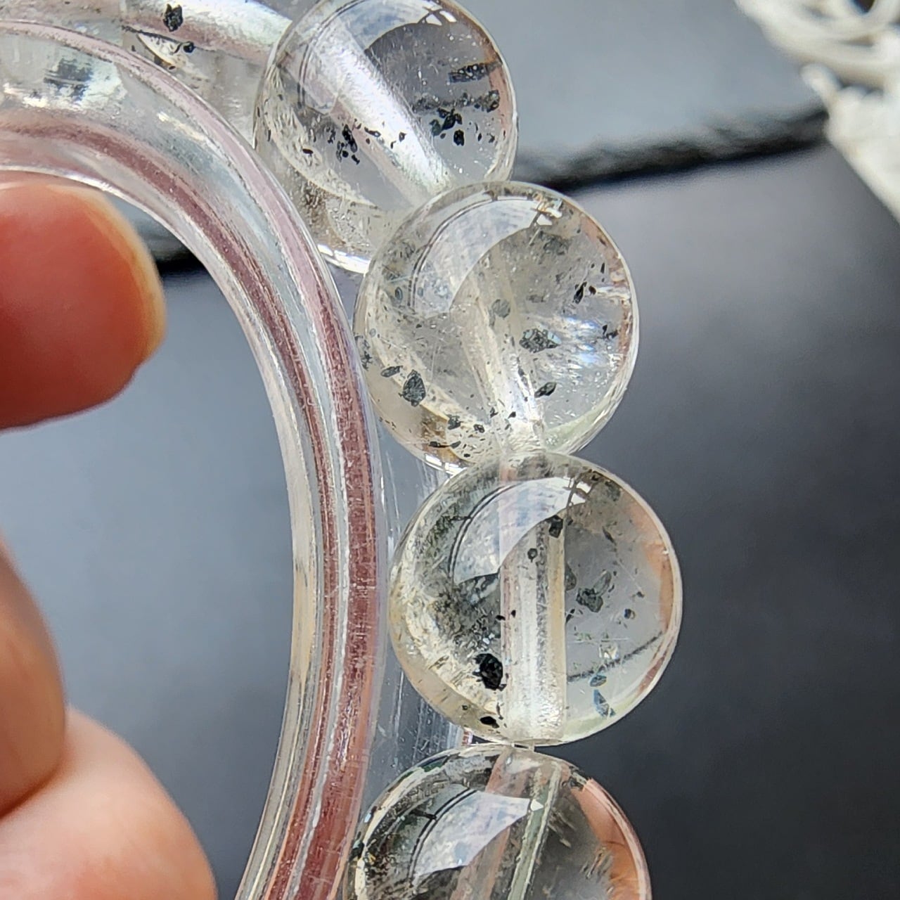 極上　ヘマタイトインクォーツ　K294 極上 ヘマタイトインクォーツ K294 勇気を後押しする】ヘマタイトイン