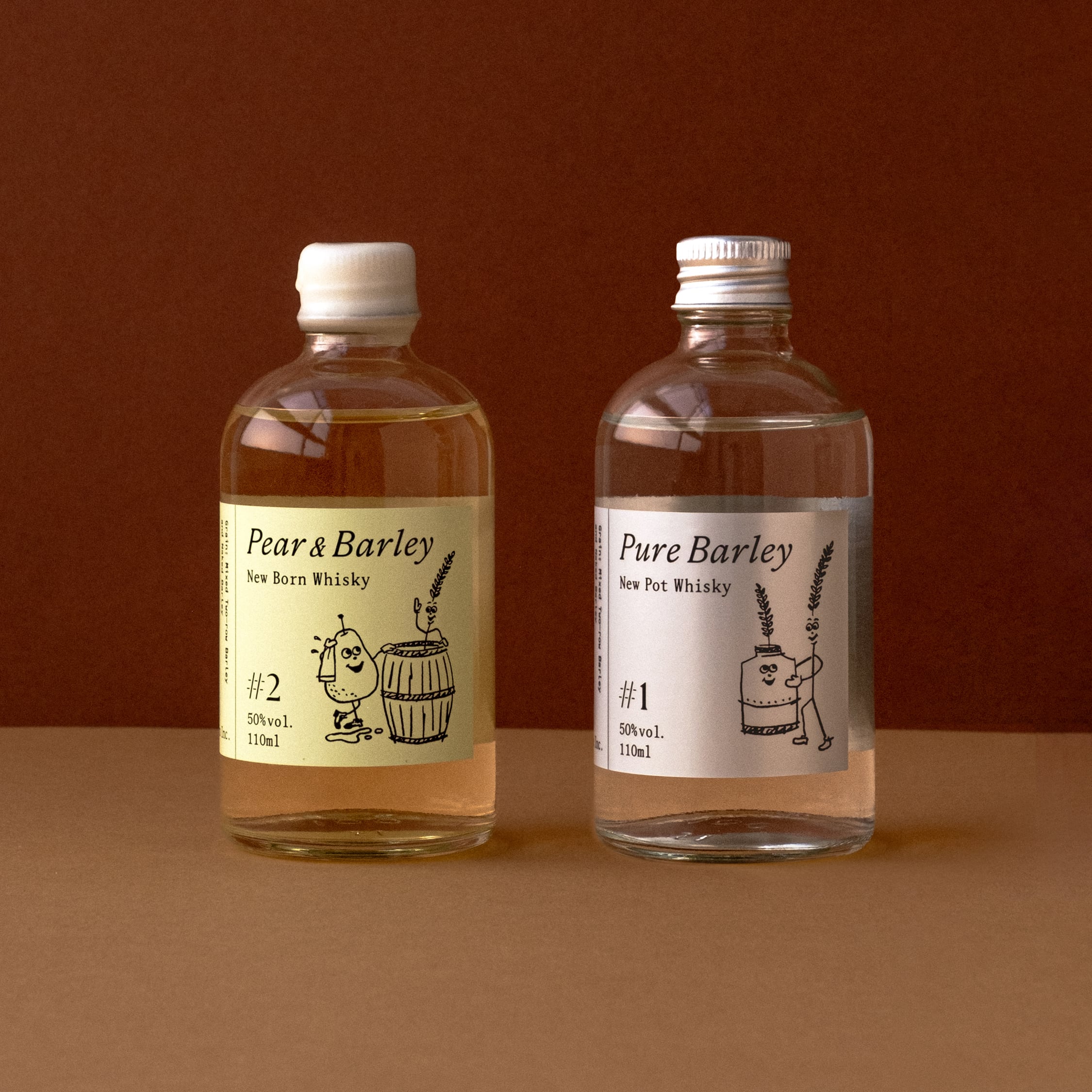 Pure Barley 110ml + Pear & Barley 110ml (2本セット) | Orivers Inc