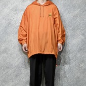 grundfos nylon anorak parka orange