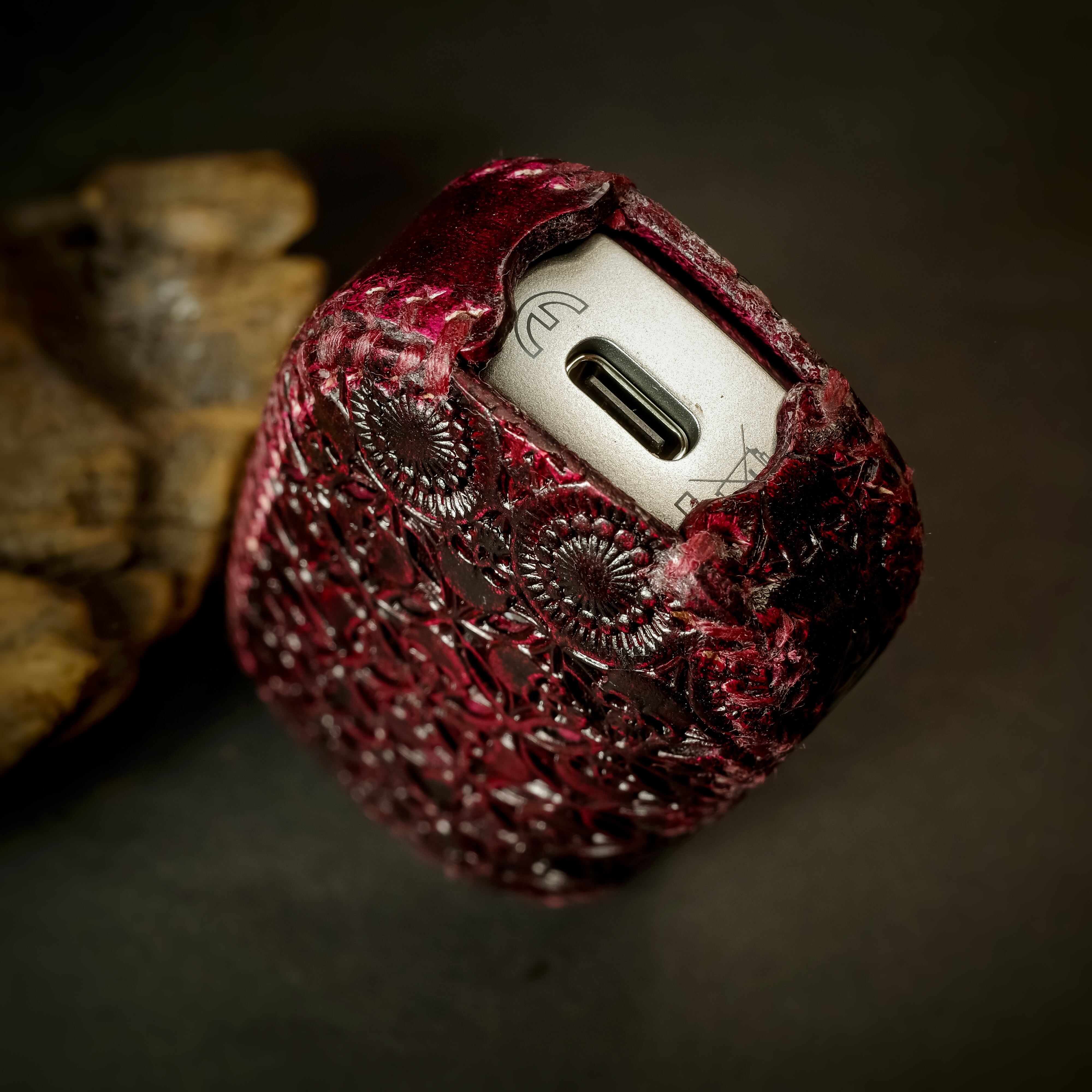 PloomCUBE】プルームキューブ 本革製カバー〝髑髏結〟 | FrogDesignFactory