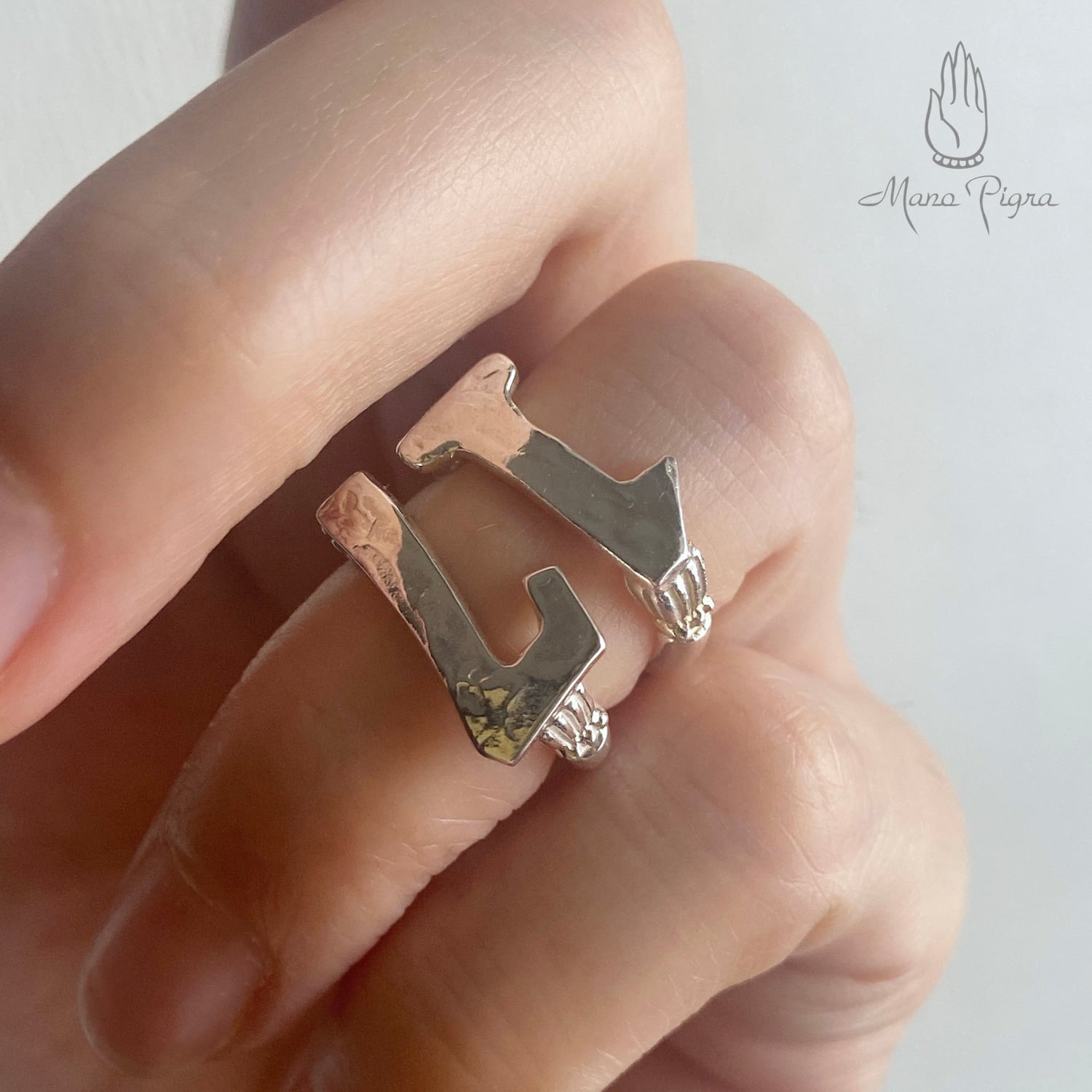 Numero Pinky Ring／数字1のピンキーリング／S | Mano Pigra