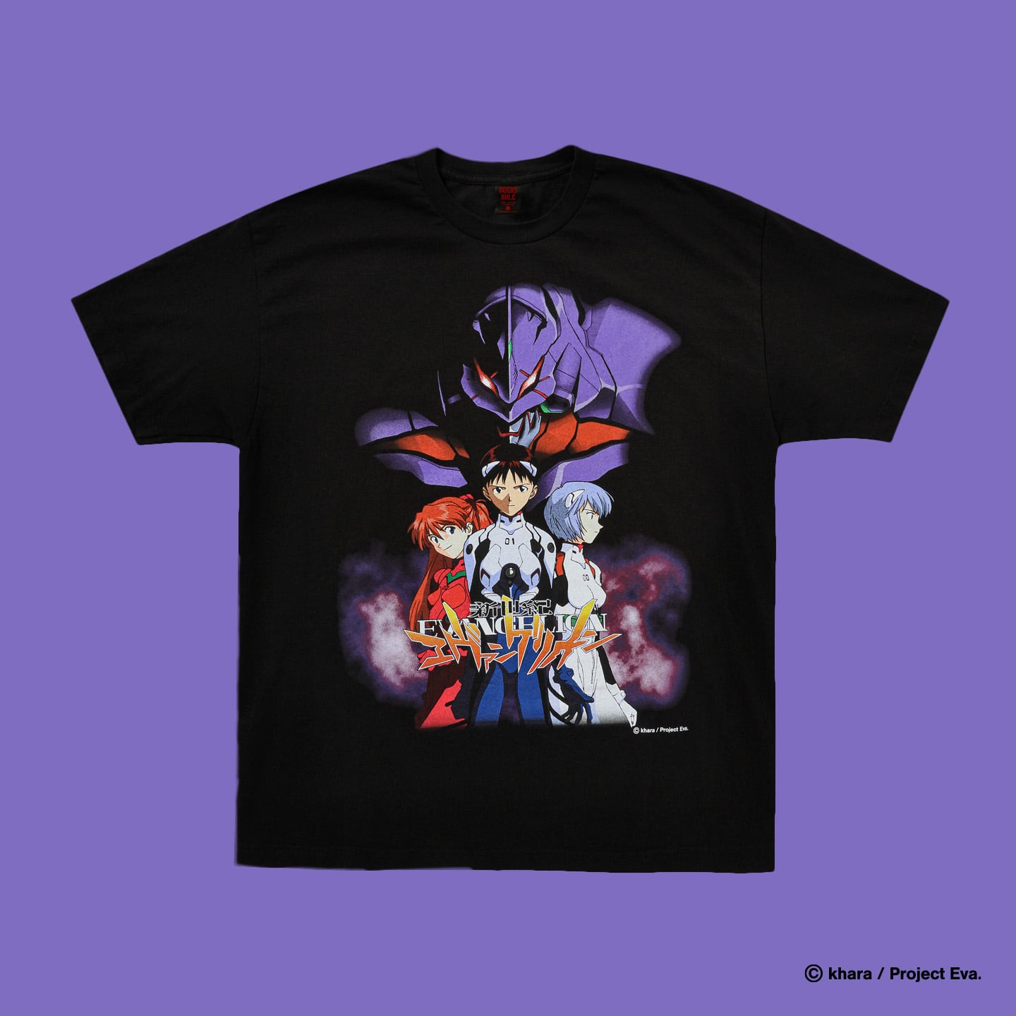 NEON GENESIS EVANGELION×GEEKS tee L