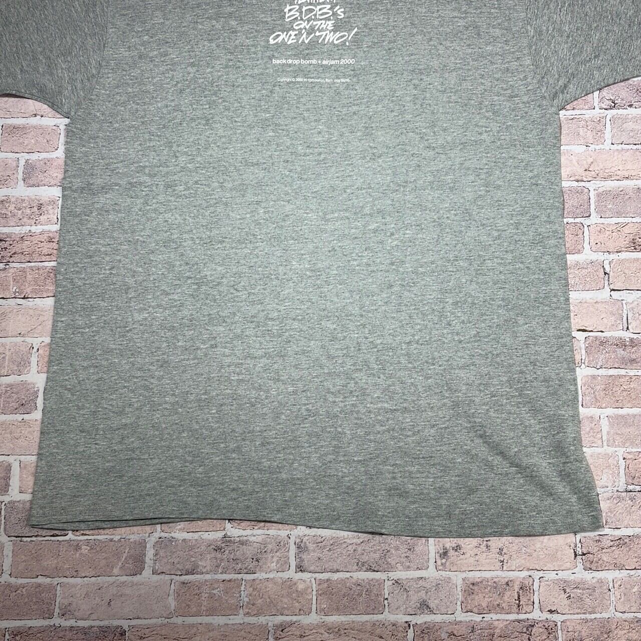 2000s BACK DROP BOMB T-SHIRT GRAY | safarionline