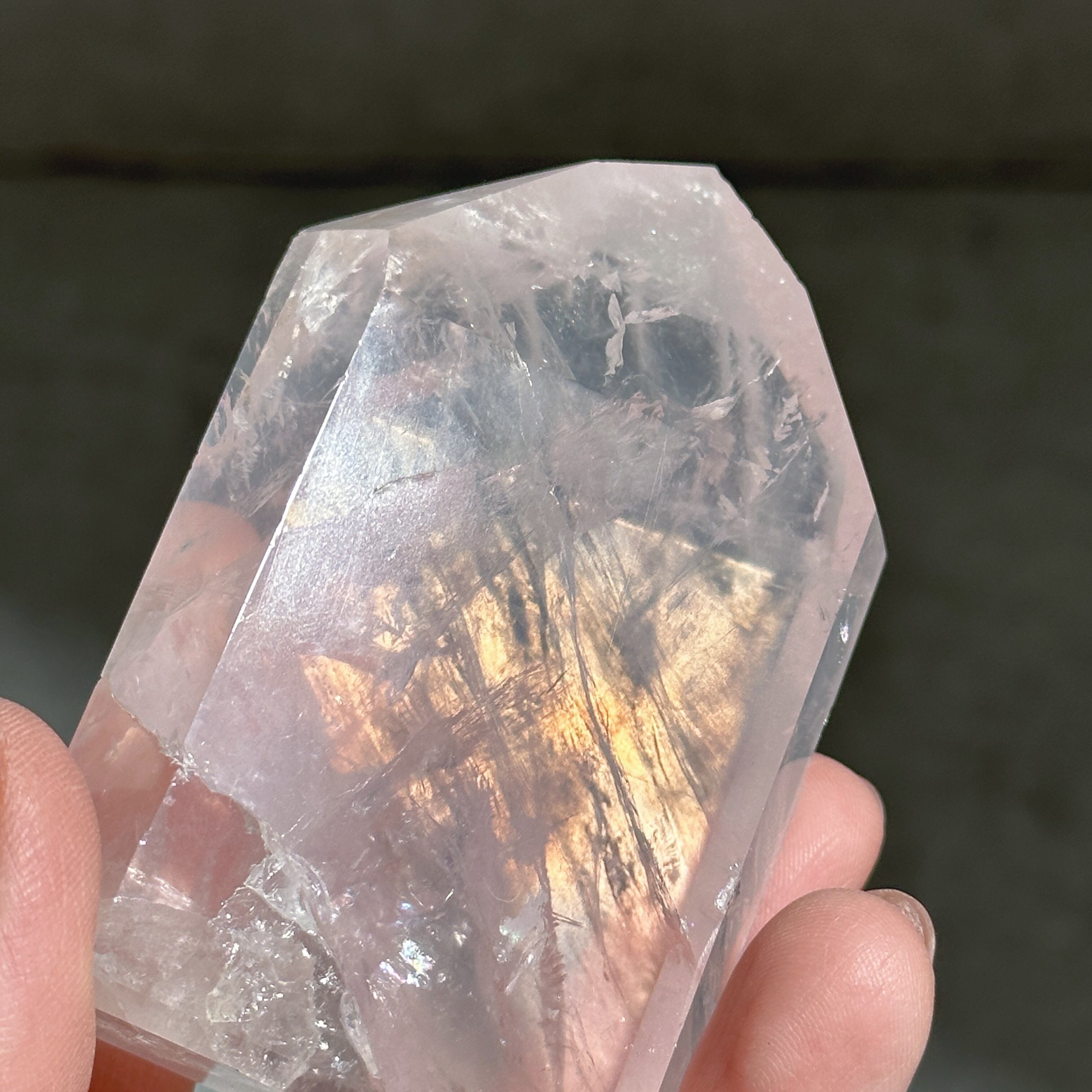 ローズクォーツタワー42◇ Rose Quartz Tower ◇天然石・鉱物
