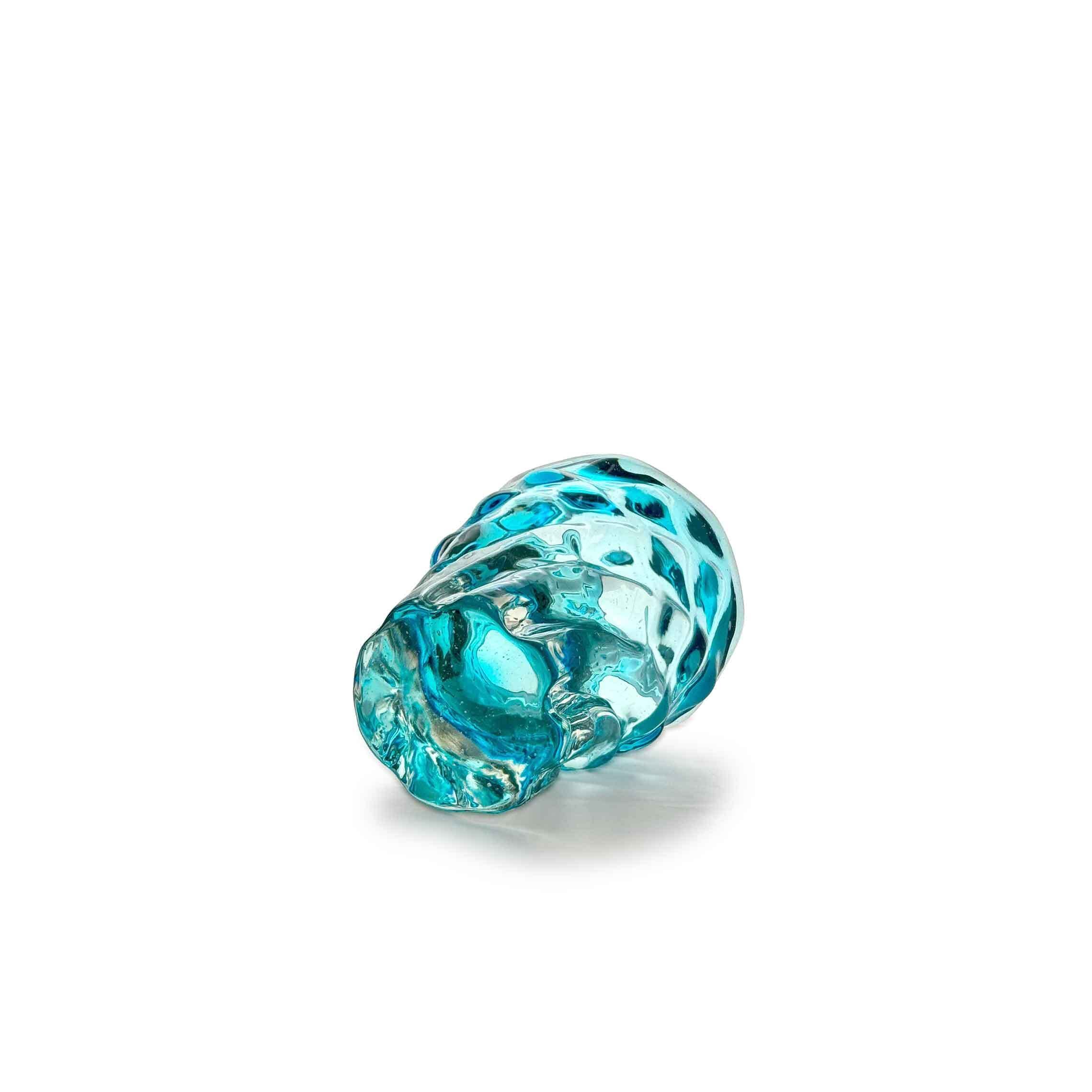 ガラス工房清天】みなもショット 水色 [琉球ガラス] | 【琉球ガラス