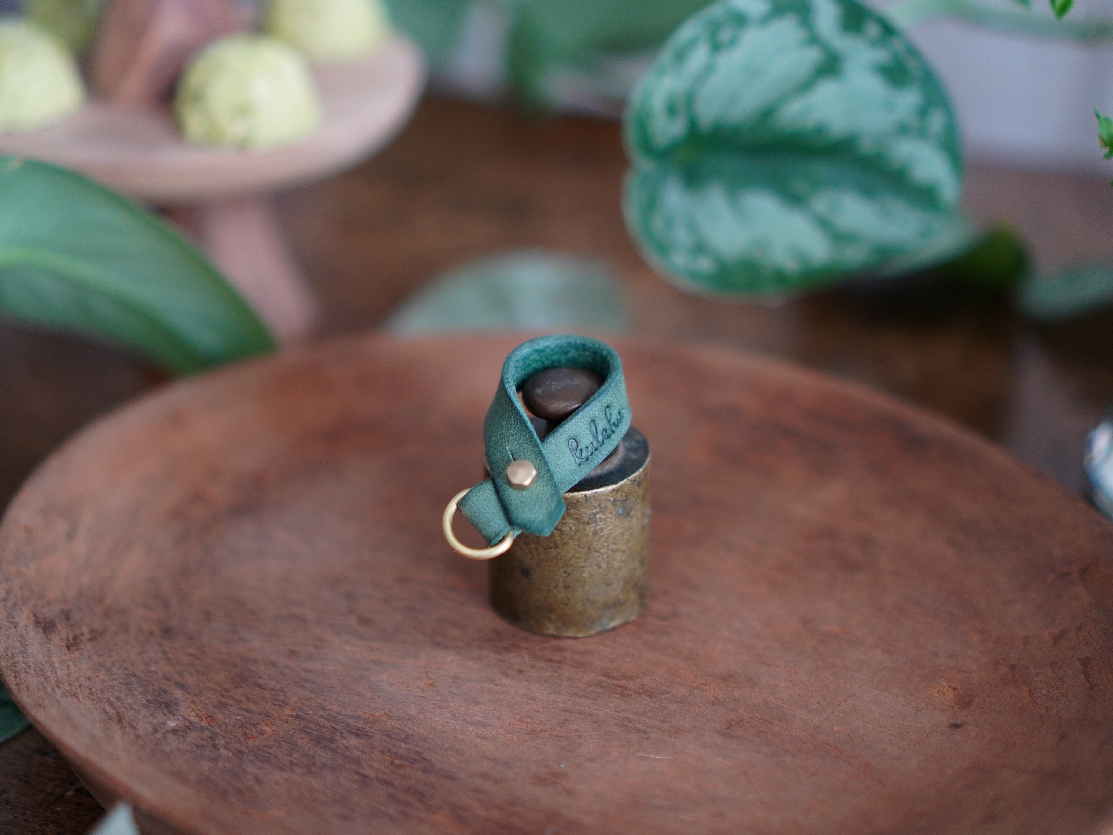 【Macaron Green】マフラーループ