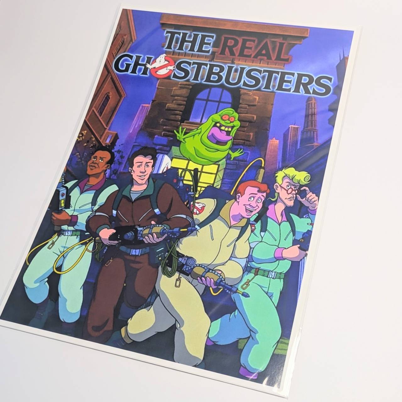 ちょうどいいB4ポスター【  GHOST BUSTERS  ( ゴーストバスターズ )】〚アメリカン雑貨 アメトイ〛