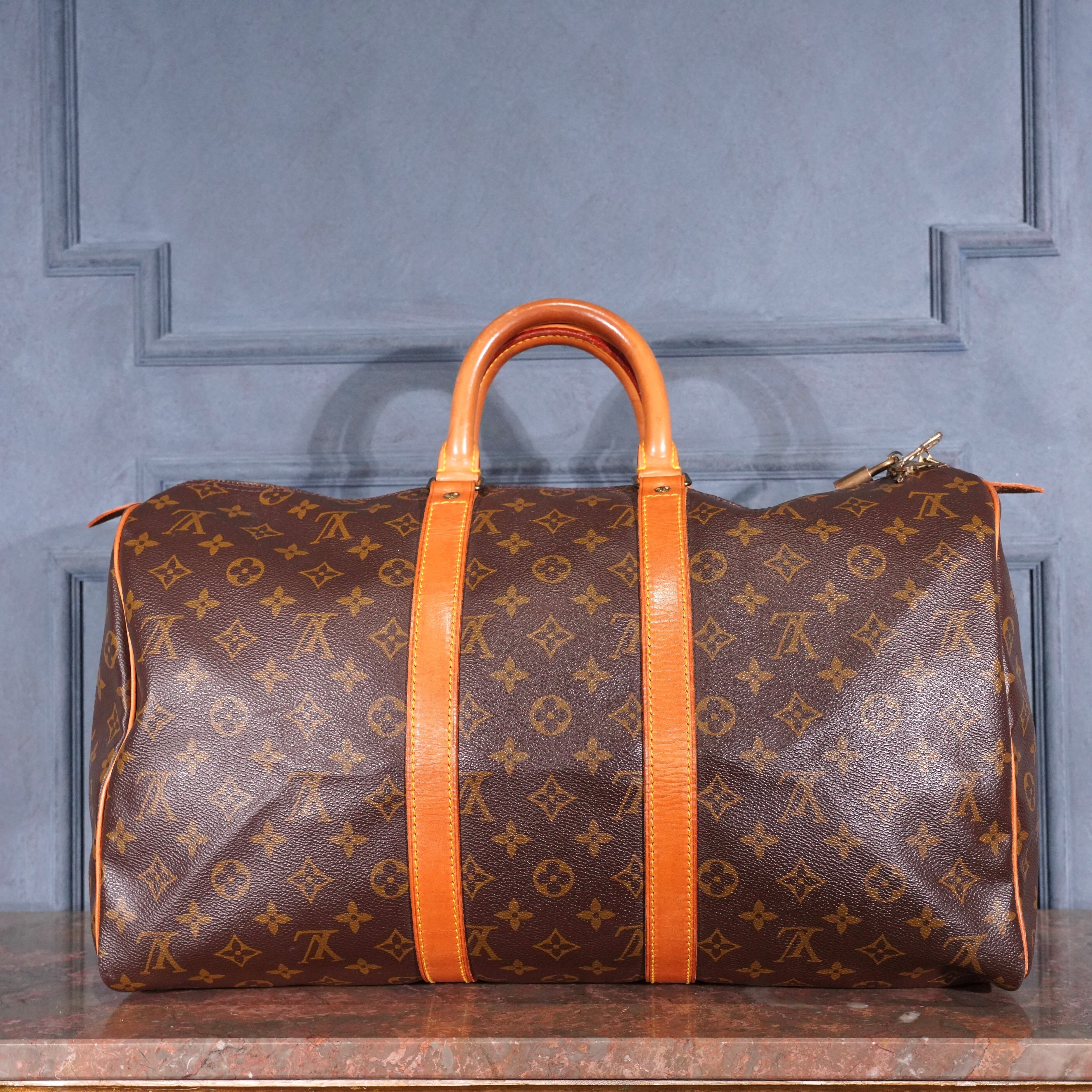 LOUIS VUITTON M41418 VI8902 MONOGRAM PATTERNED BOSTON BAG MADE IN