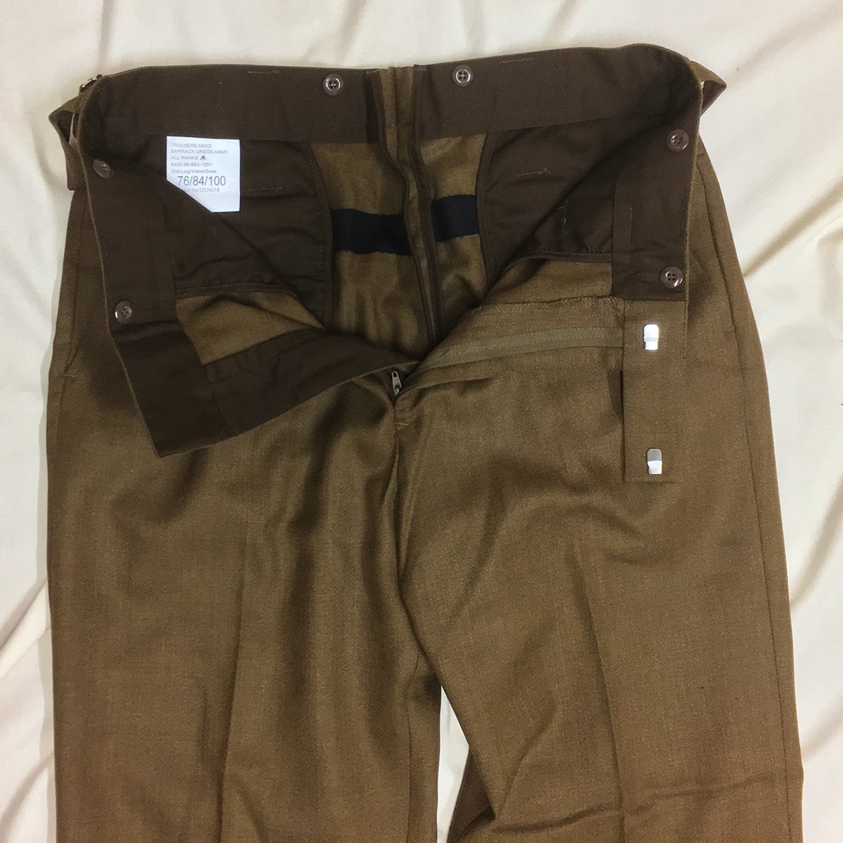 ［DEADSTOCK BRITISH ARMY No2 DRESS PANTS ］デッドストック イギリス軍 No2 ドレスパンツ バラックパンツ