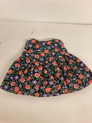 sokko's dress 紫とピンクの花柄