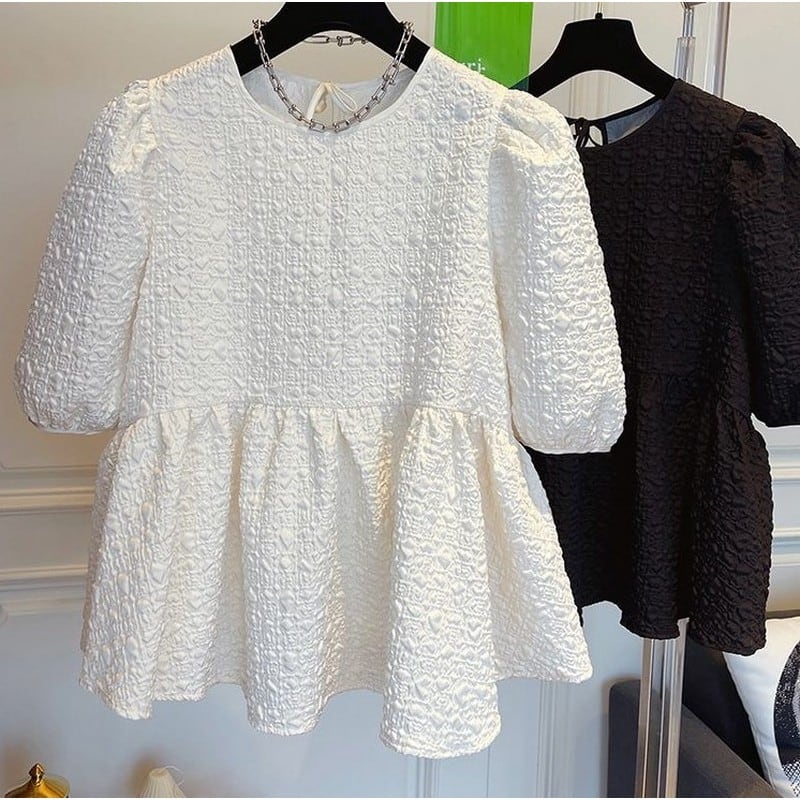 puff sleeve pullover《2color》