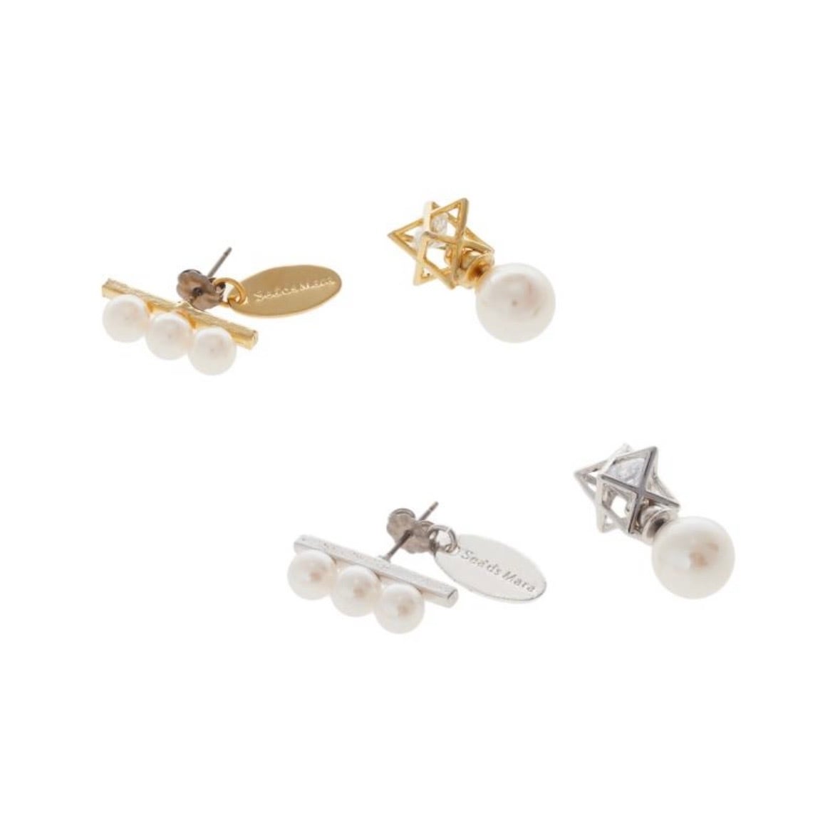 ‼️三連休セール‼️ Diamonds And Pearls 新品未使用 ご予約5/6(水)まで送料無料｜6/上旬〜中旬発送》【 Sea'ds mara