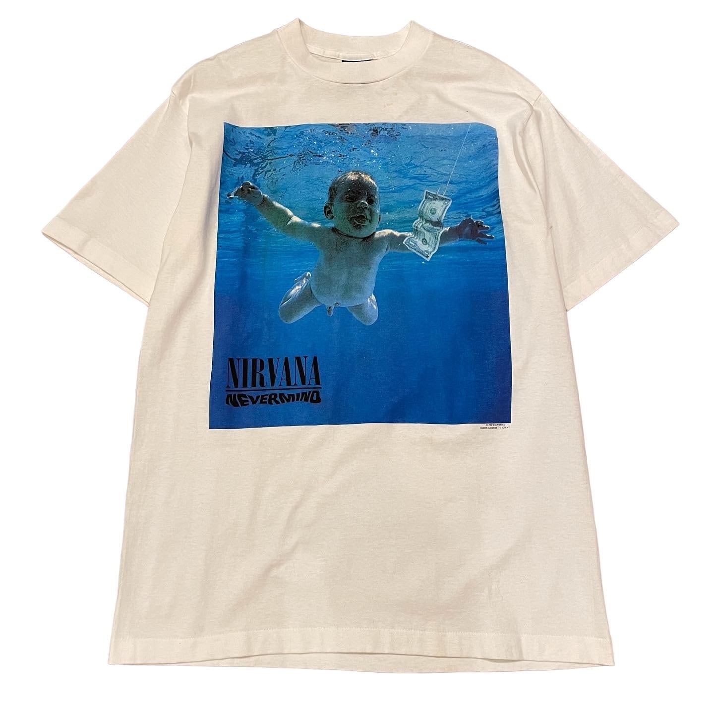 90s nirvana nevermind　ネバーマインド　Tシャツ