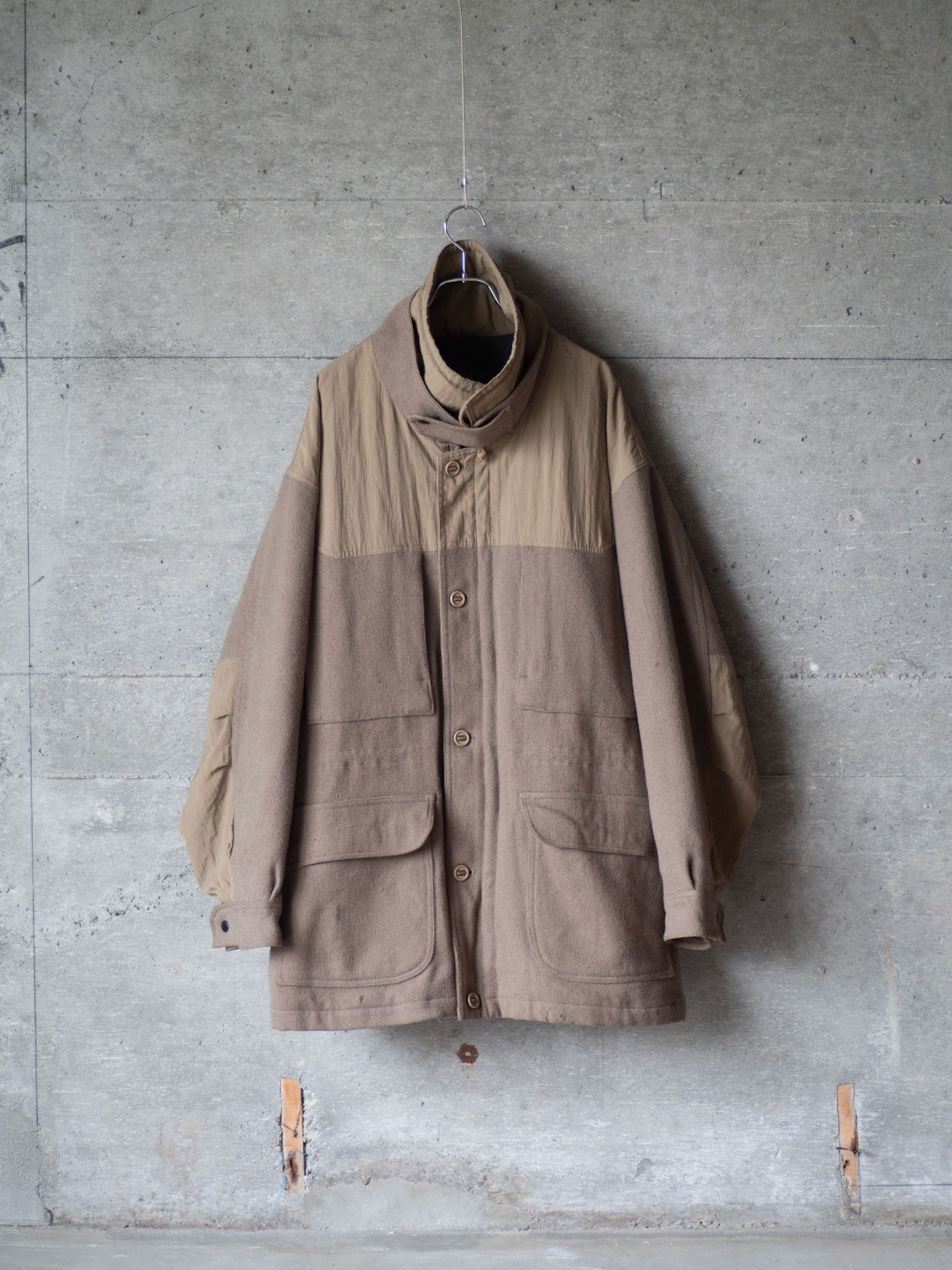"trekka" used Wool nylon sports jacket