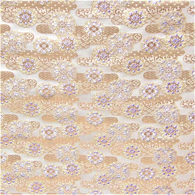 座布団(大)№408 吉祥紋に青金華紋