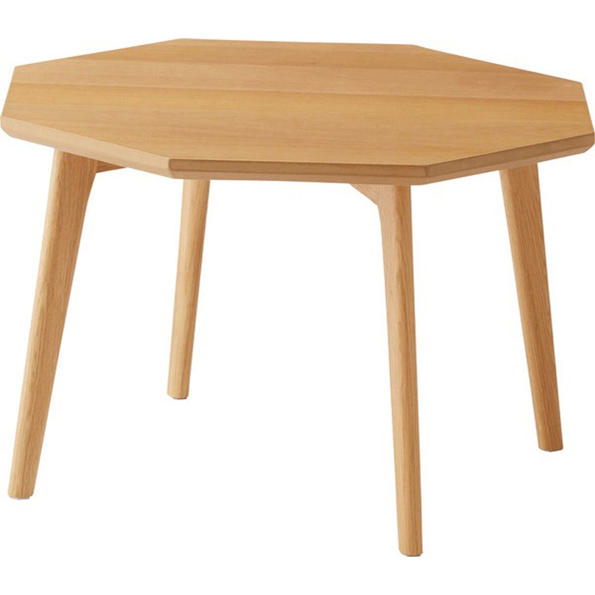 オクタゴンテーブル MTK-325NA センターテーブル リビングテーブル ローテーブル テーブル 机 北欧 おしゃれ シンプル かわいい 8角形 八角形 コンパクト 幅60cm 高さ36cm ソファ 座椅子 リビング 一人暮らし