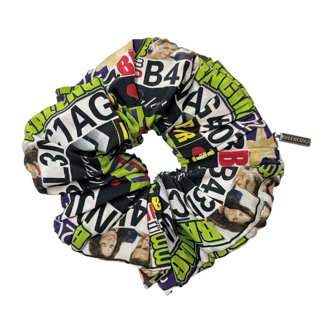 BALENCIAGA Graphic Print Scrunchie シュシュ BALENCIAGA Graphic Print Scrunchie | A WORD.ONLINE SHOP