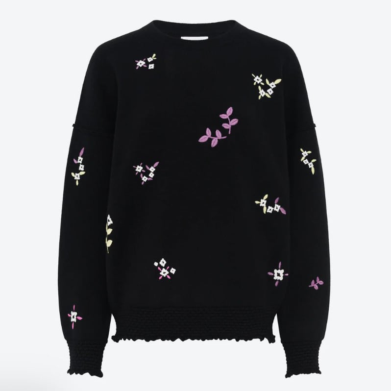 molli DUMP KNIT   BLACK