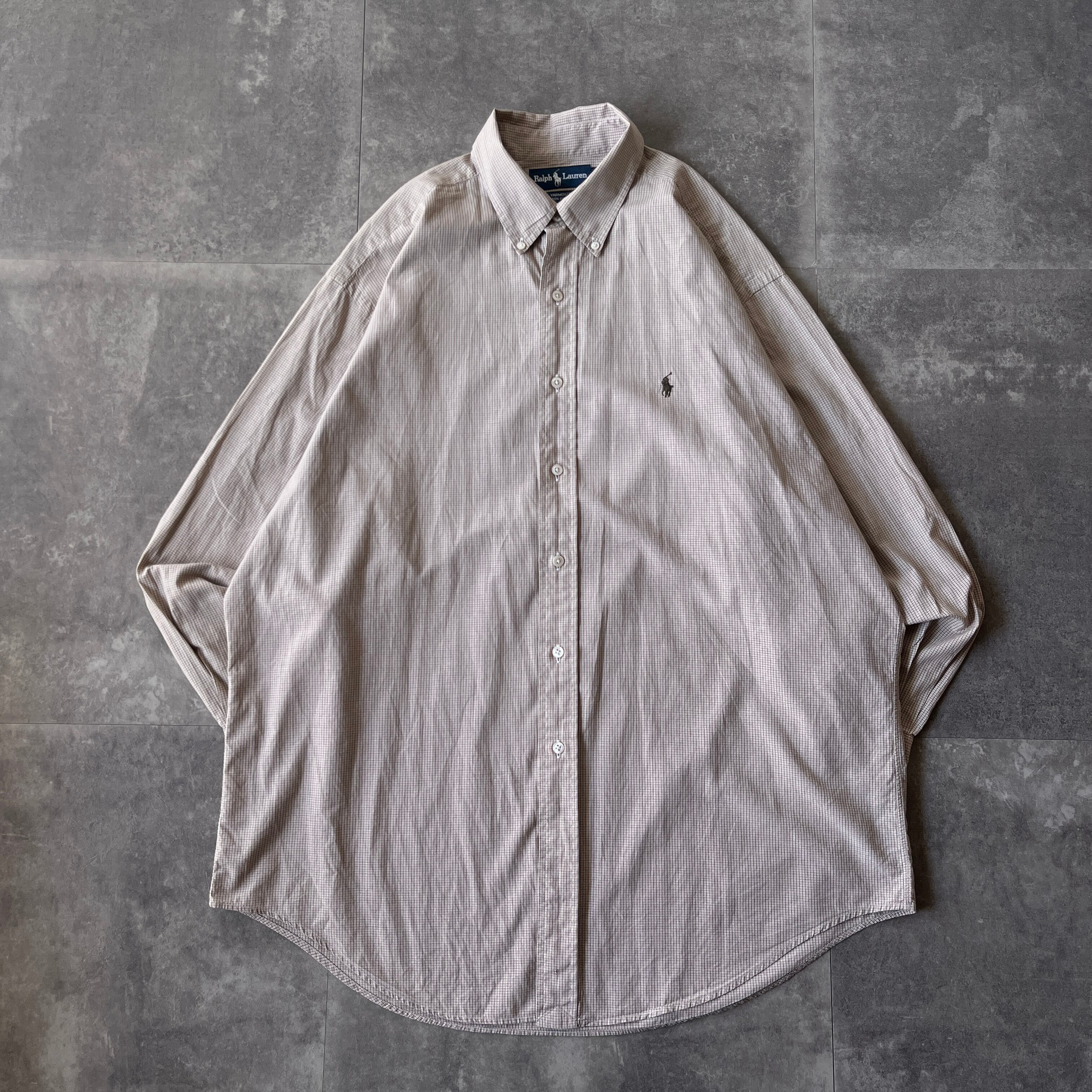 90s Ralph Lauren check BD shirt A69 | RAGHOUSE