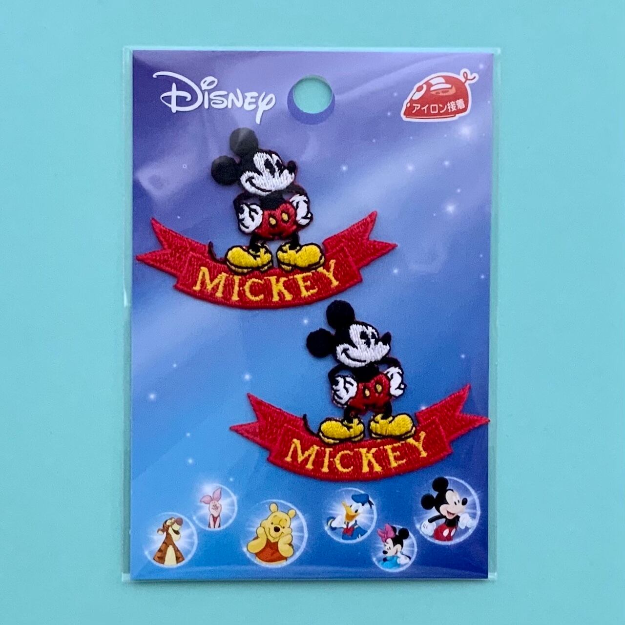 ミッキー ／ ワッペン | ゆるライフ | 手帳・ワッペン・シールのお店