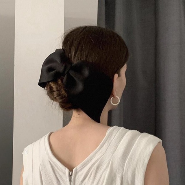 クラシカルビッグリボン　ヘアアクセサリー　S0325