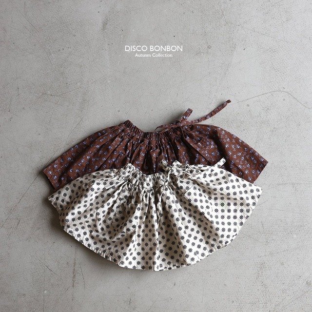 【取寄】disco bonbon｜louis skirt｜ルイススカート｜XS-XL｜1-8y