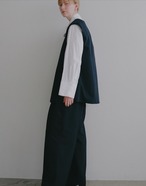 MANOF COLLARLESS GIRET NAVY