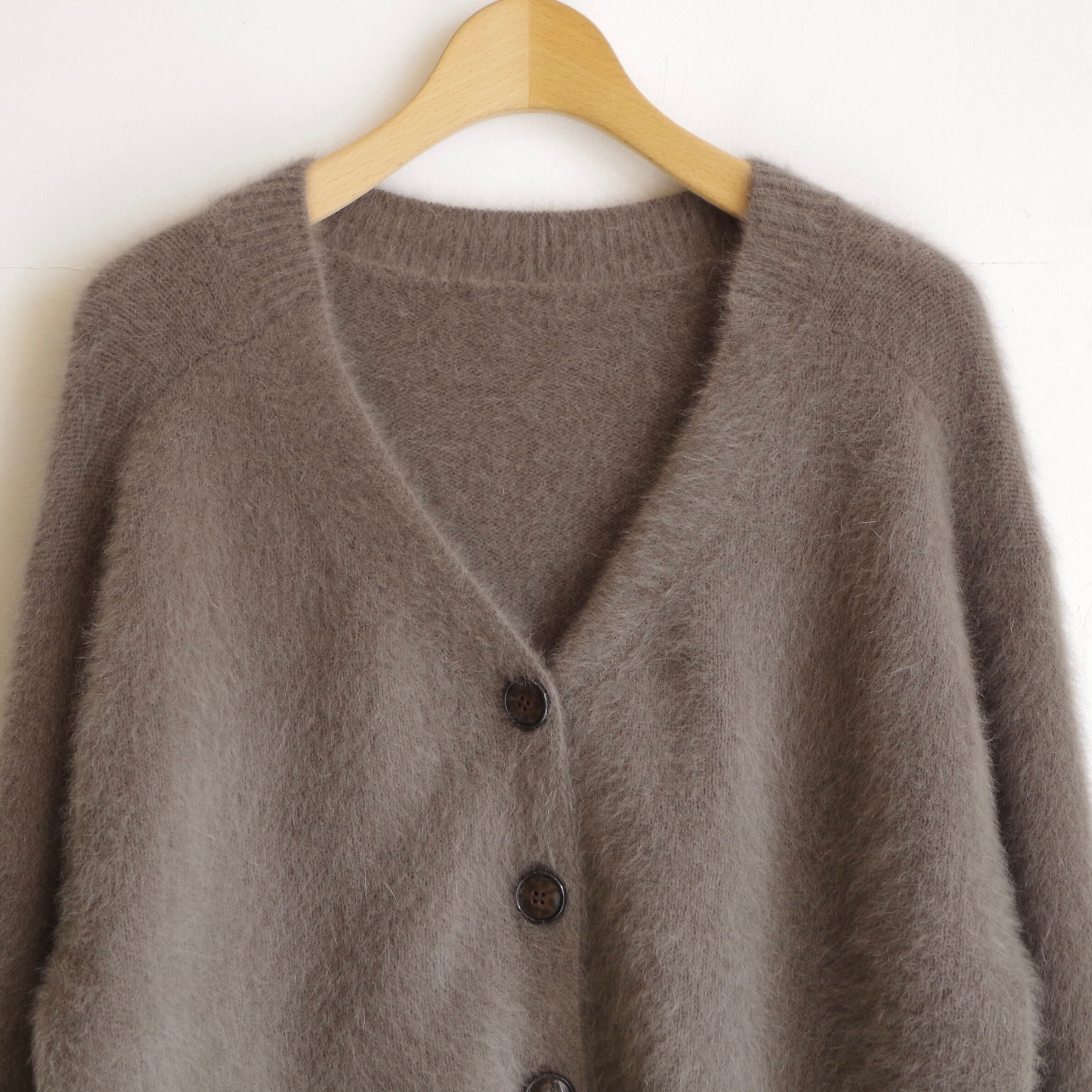one f. Fox Cashmere V Neck Cardigan | 1F Store