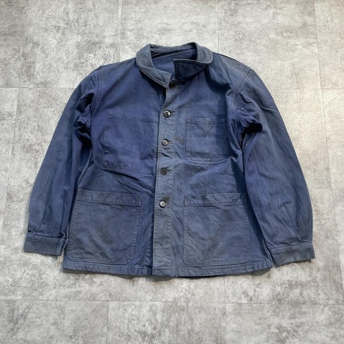50-60s フランス軍 コットンツイル フレンチワークジャケット