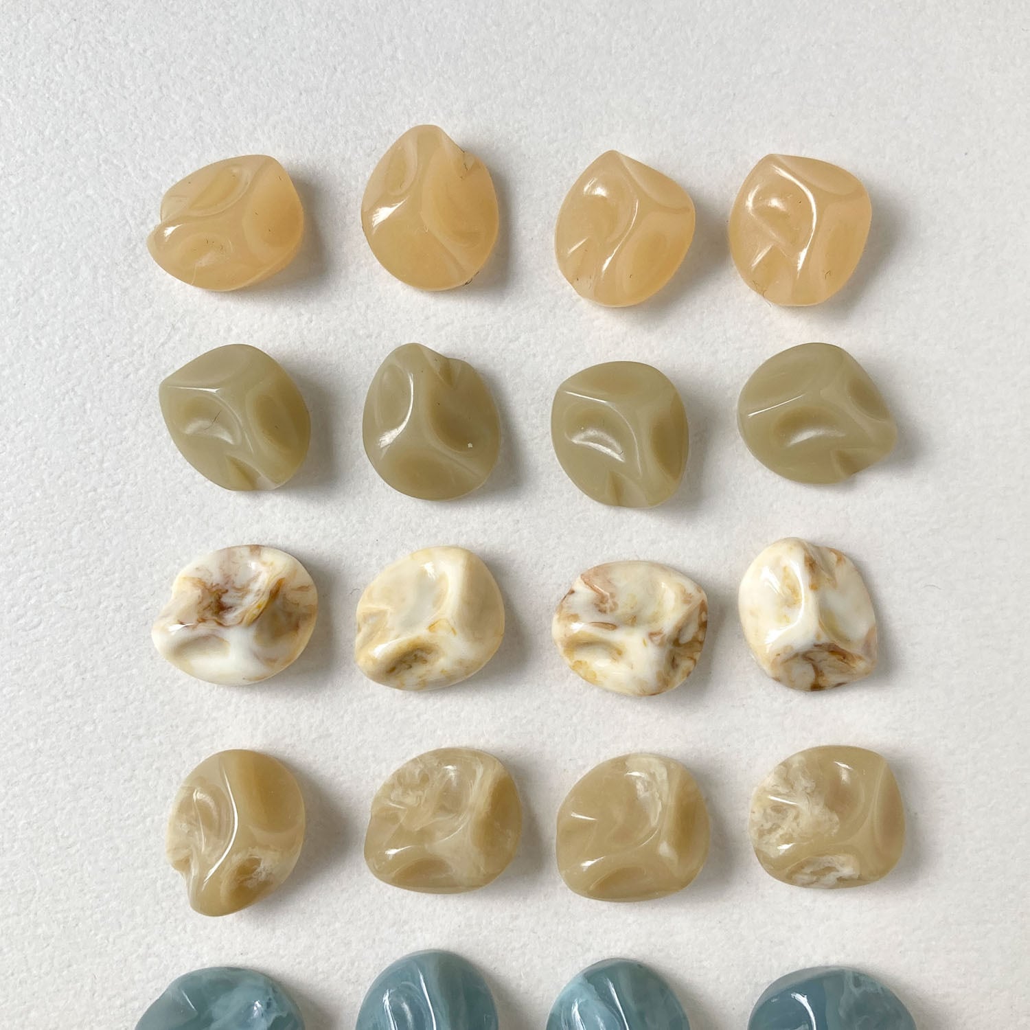 新色追加・再入荷〉凹凸小石風カボション | Dua-アクセサリーパーツ