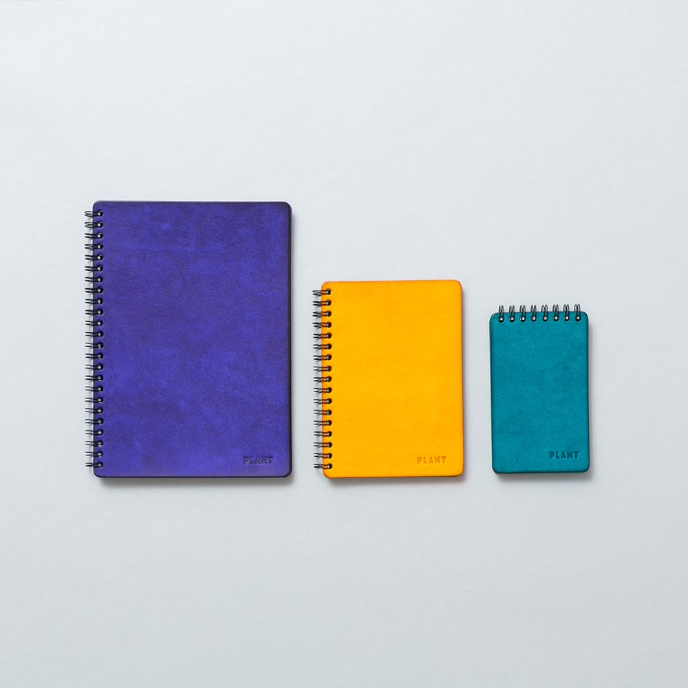 レザーリングノート:メモサイズ | PLANT