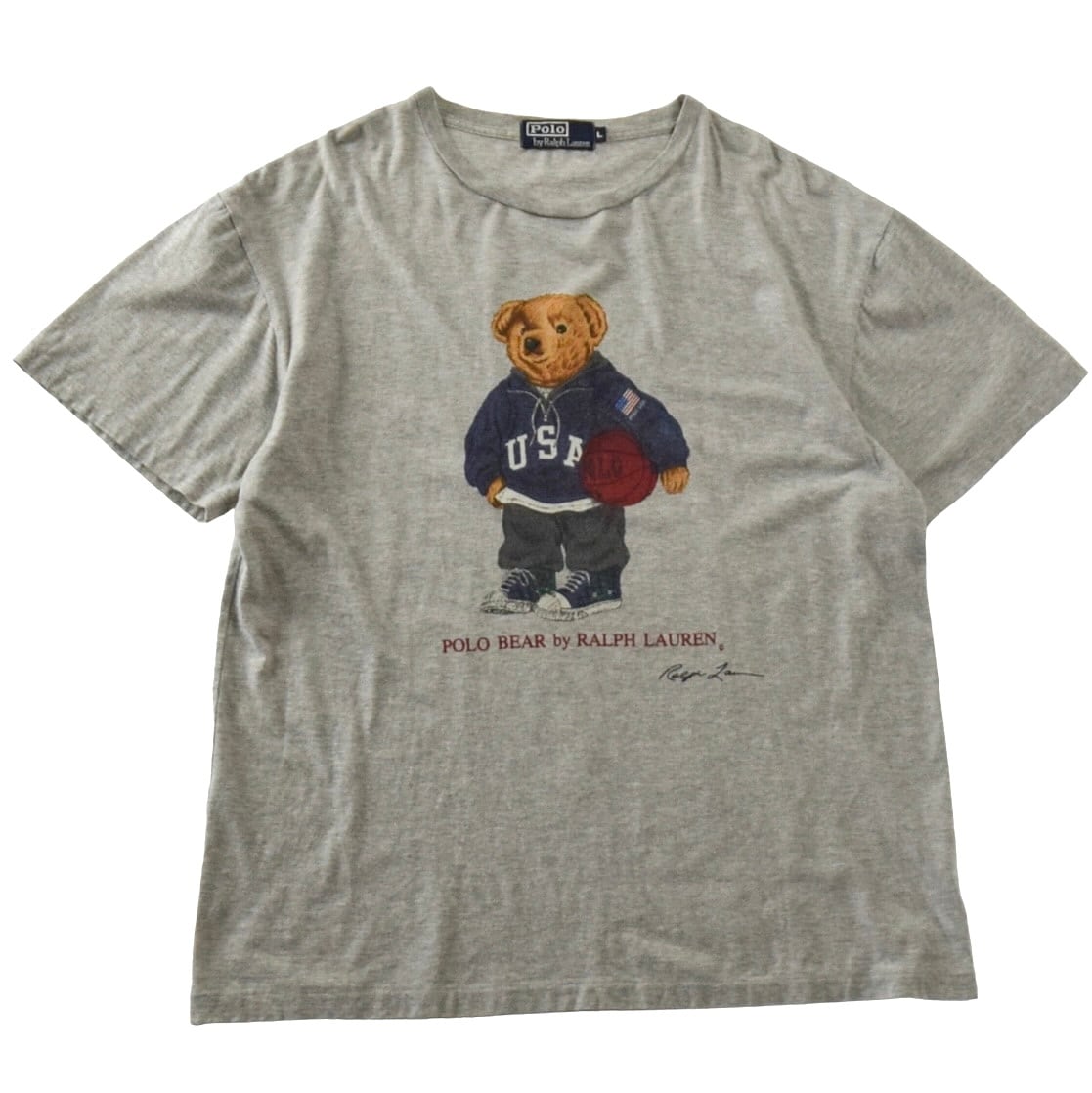 's   "Polo by Ralph Lauren" S/S POLO BEAR Vintage Printed T
