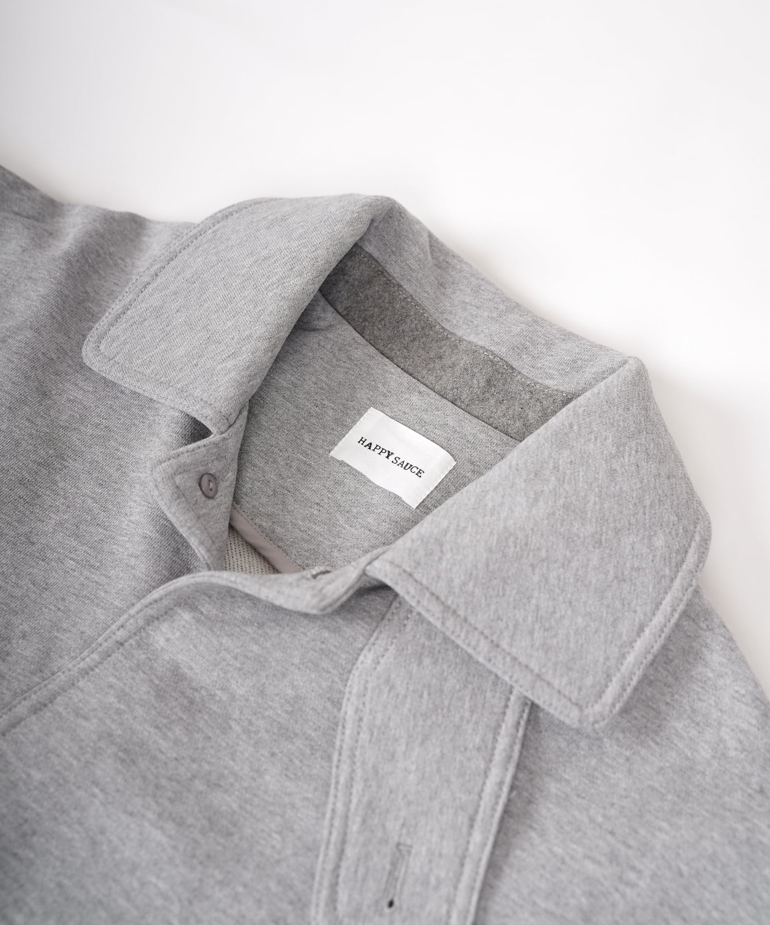 BIG SILHOUETTE SWEAT COAT［HSJ003］ | HAPPY SAUCE