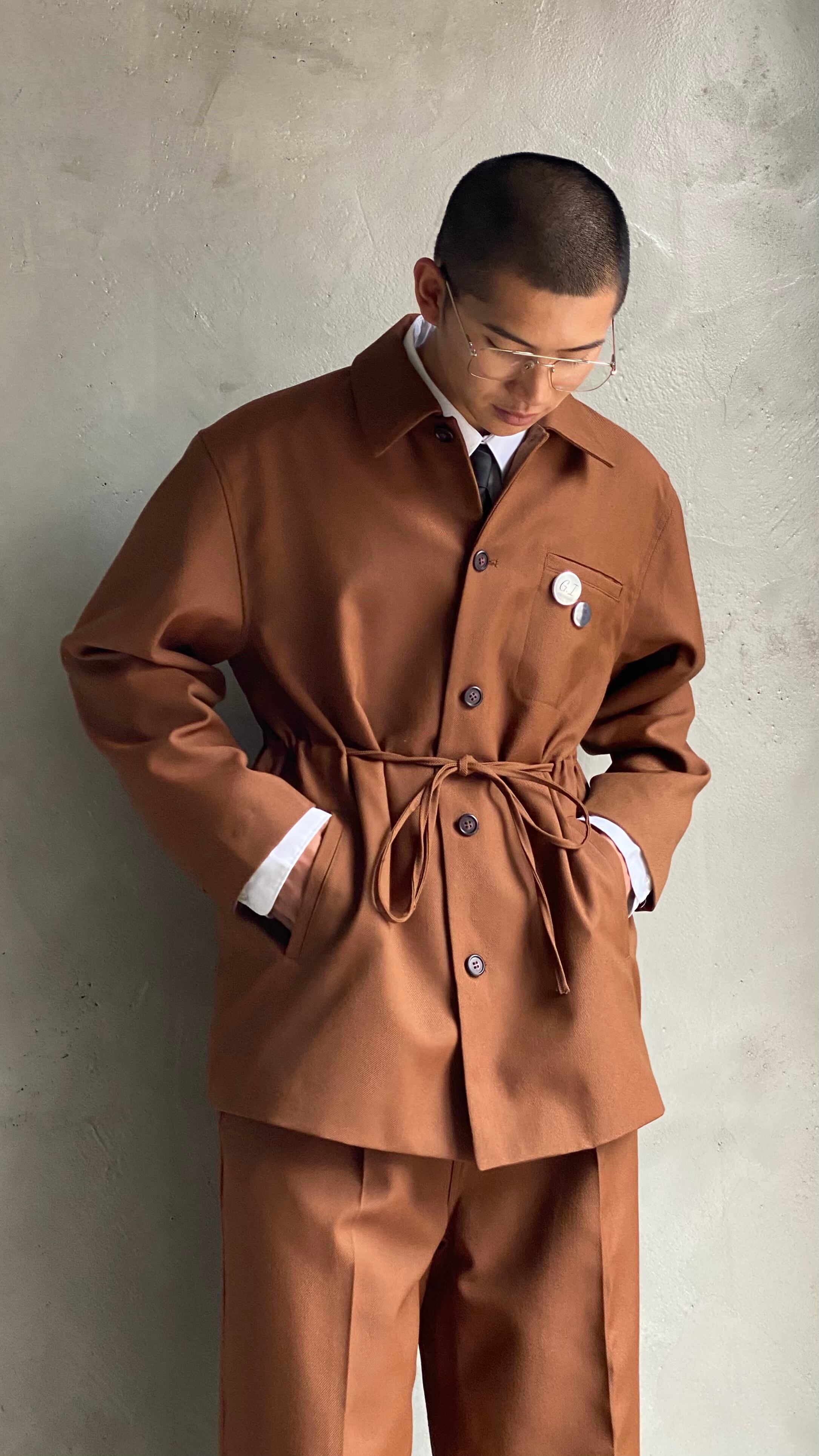GEN IZAWA ワークジャケットオプション:ファー付き