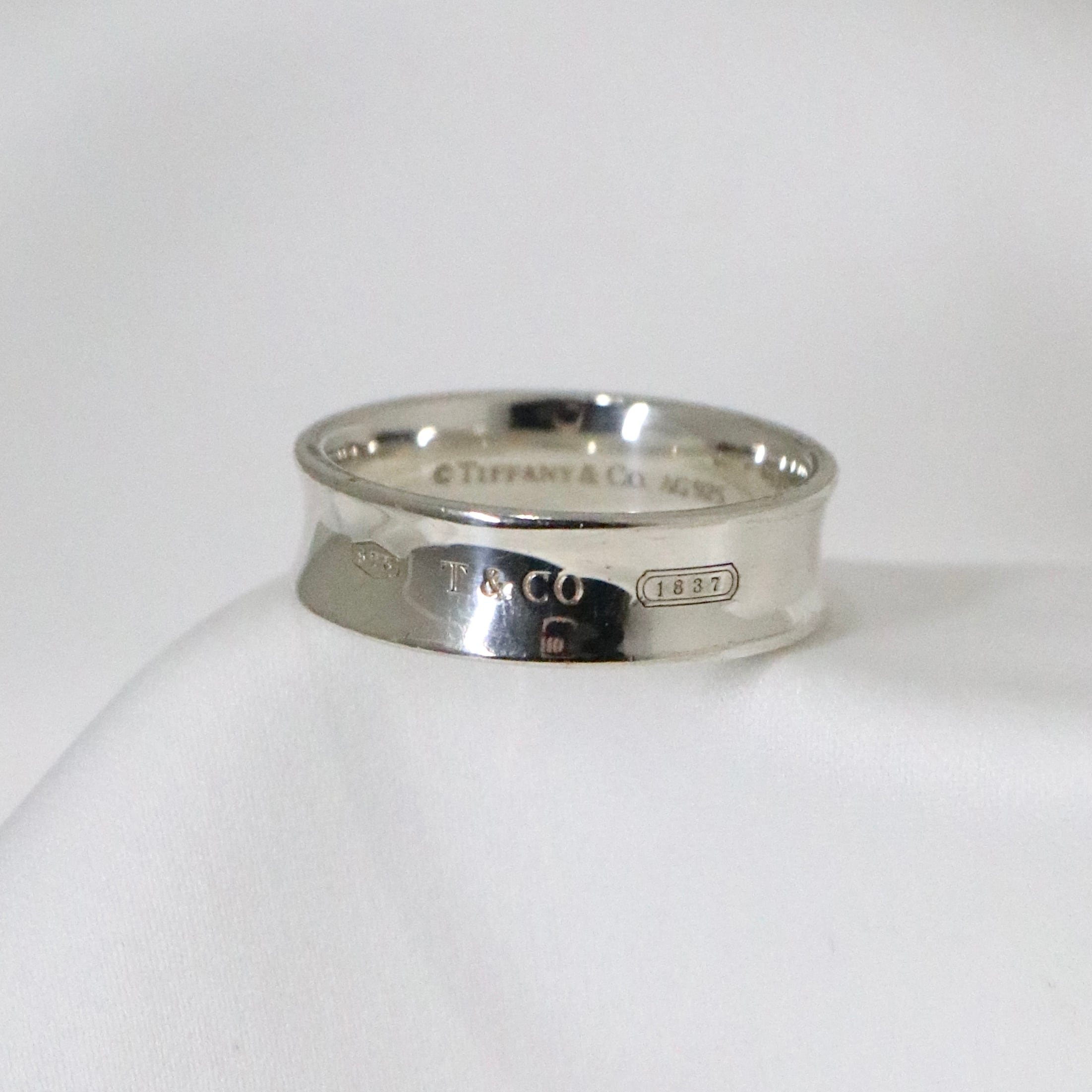 Tiffany&Co. 約24号 1837 ナロー リング シルバー925 ティファニー | 2122