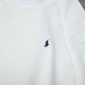 POLO RALPH LAUREN white sweat boro