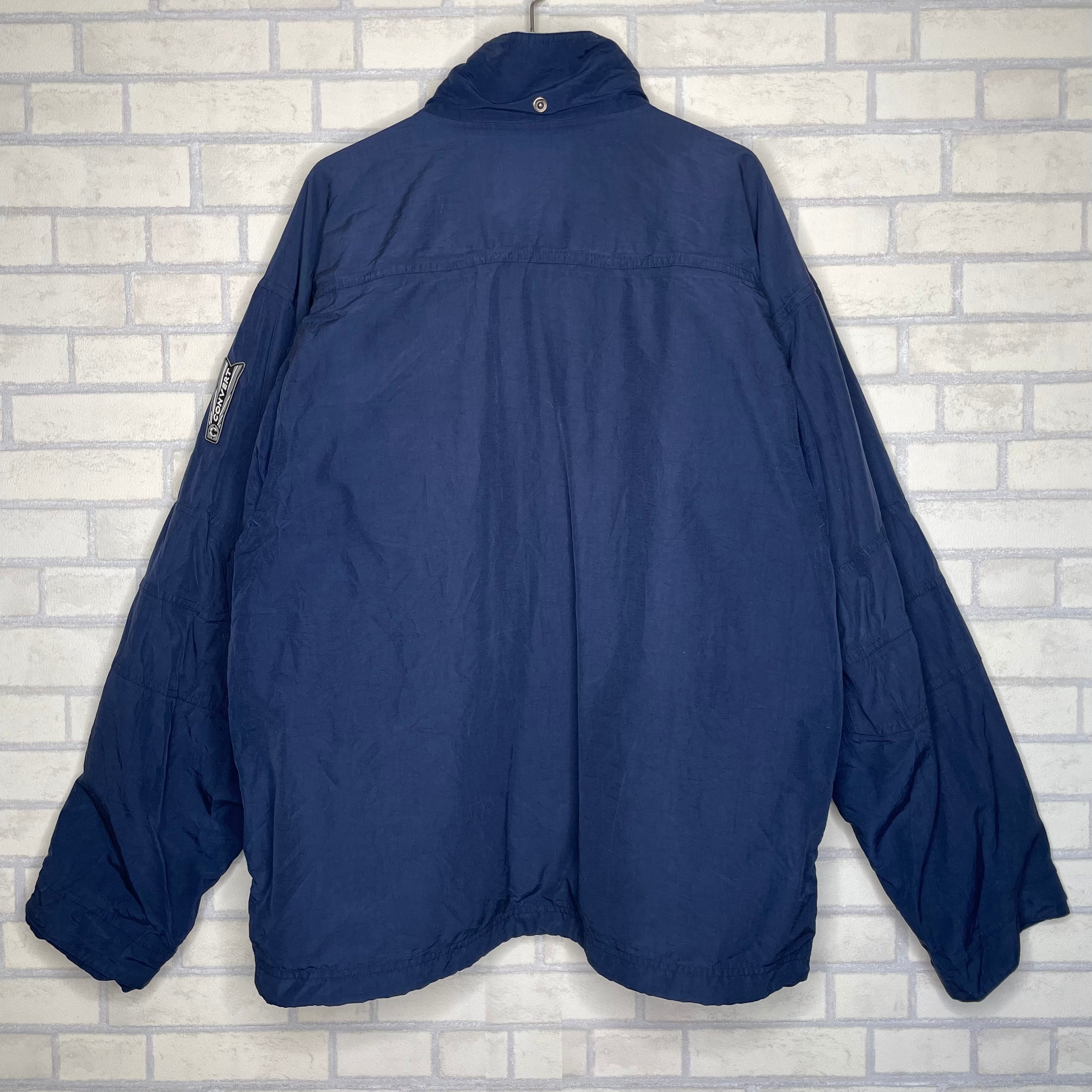 Columbia マウンテンジャケット XL CONVERT 裏ポケット 裾ゴム ジップ 