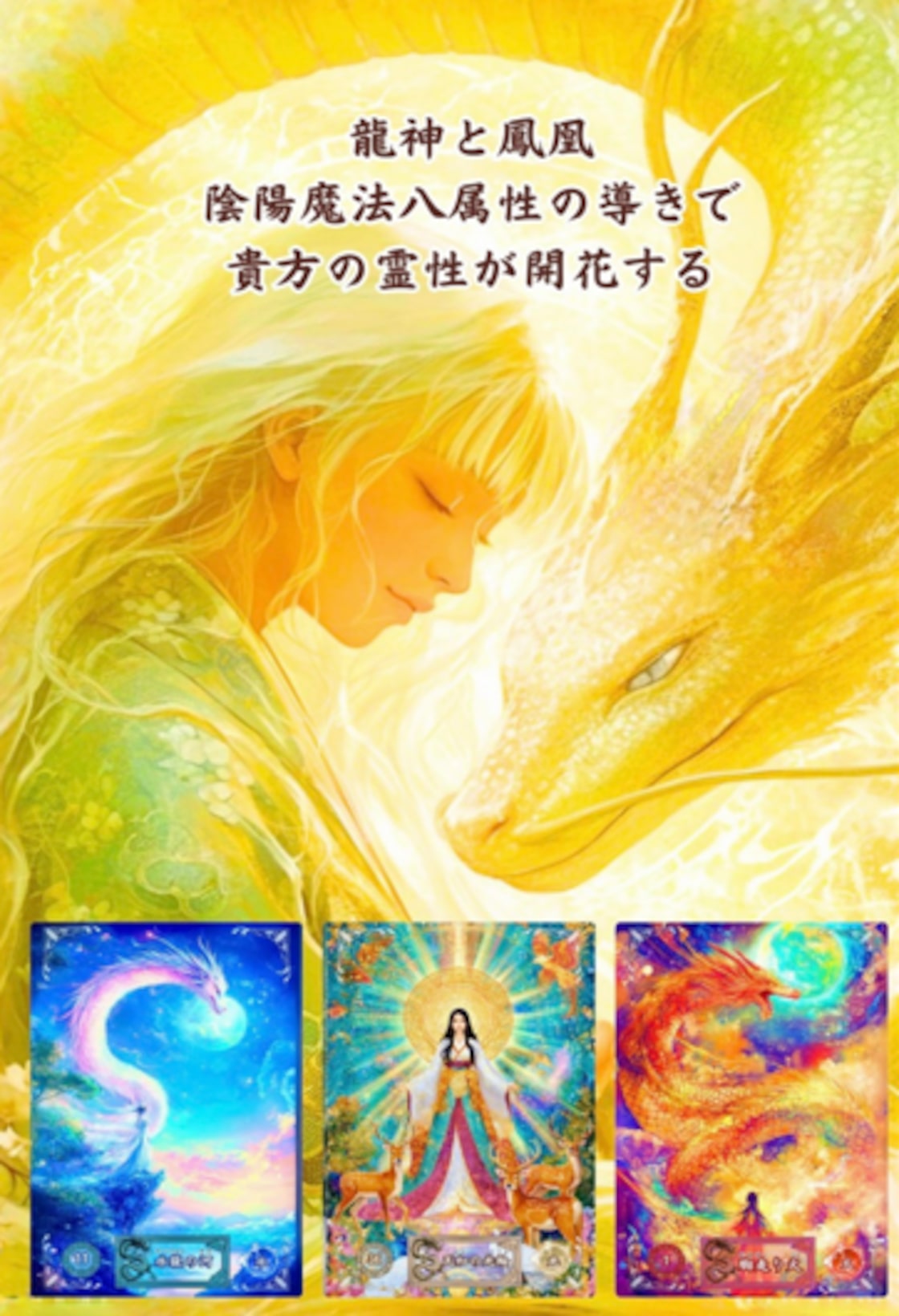 龍神・鳳凰 陰陽魔法オラクルカード（送料込） | Pay ID