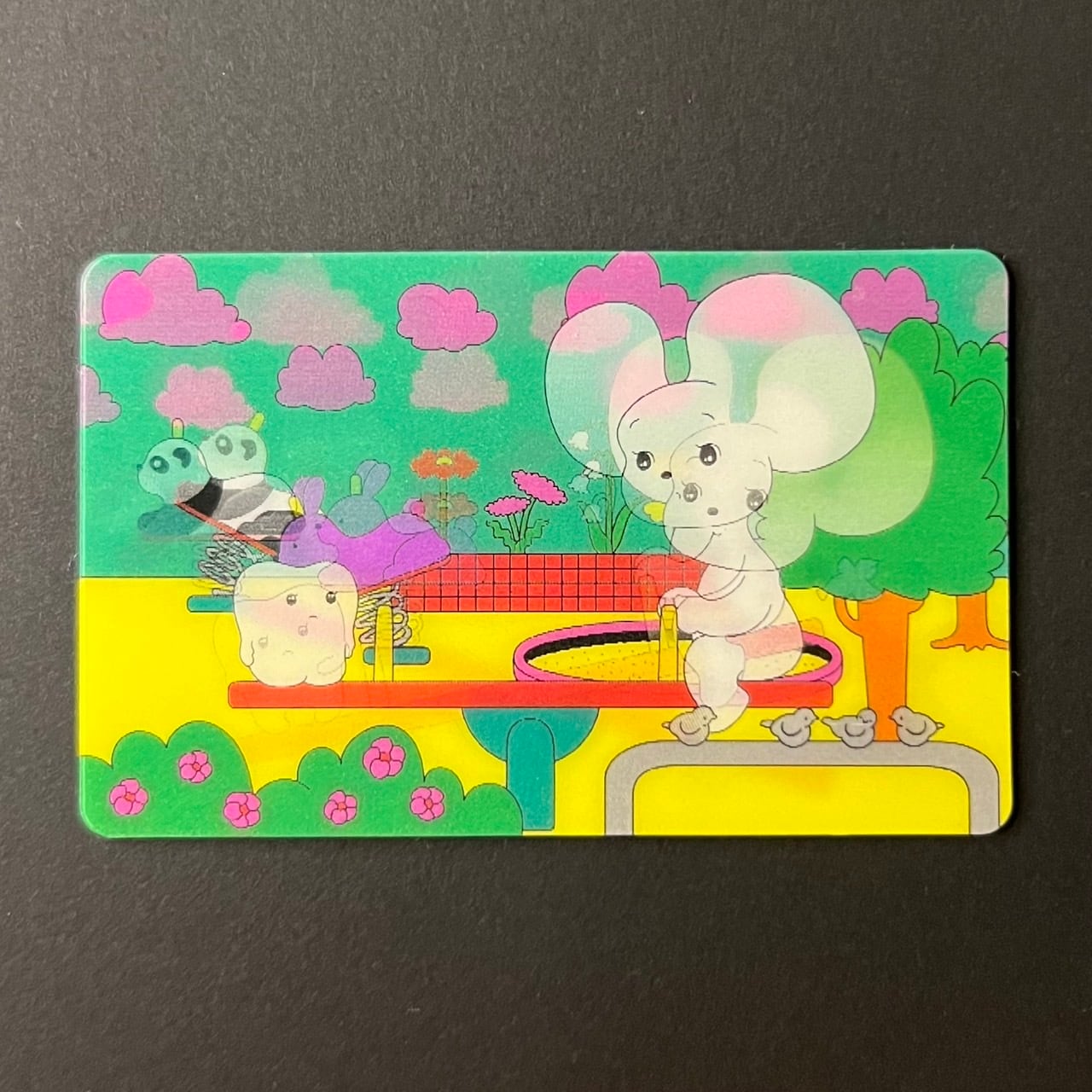 市村ゆりコラボ『公園で遊ぶシラタマ&乳歯ちゃん』 | うごく