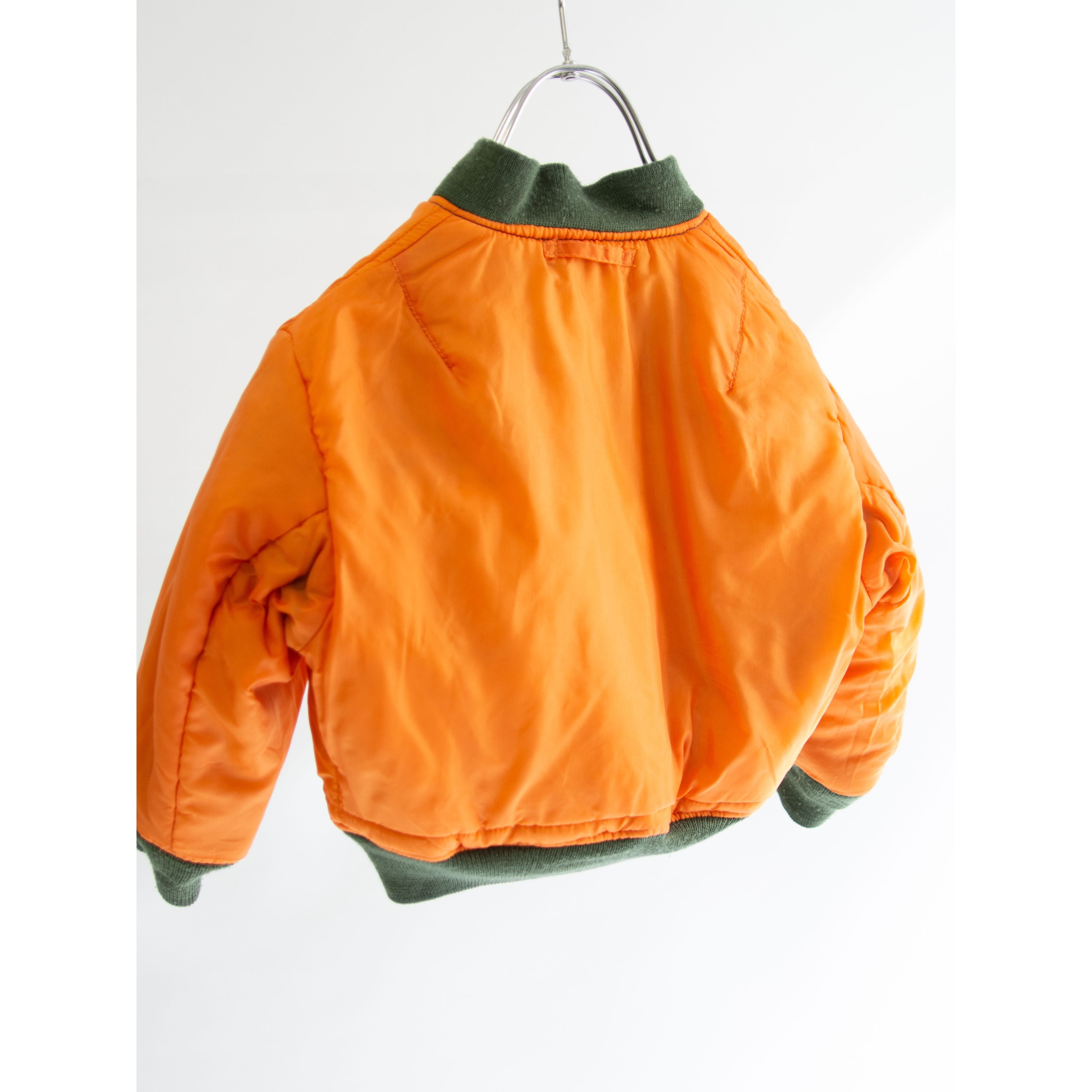 【MA-1】Kid's flyers jacket x-small(キッズ MA-1 リバーシブルフライトジャケット )11d
