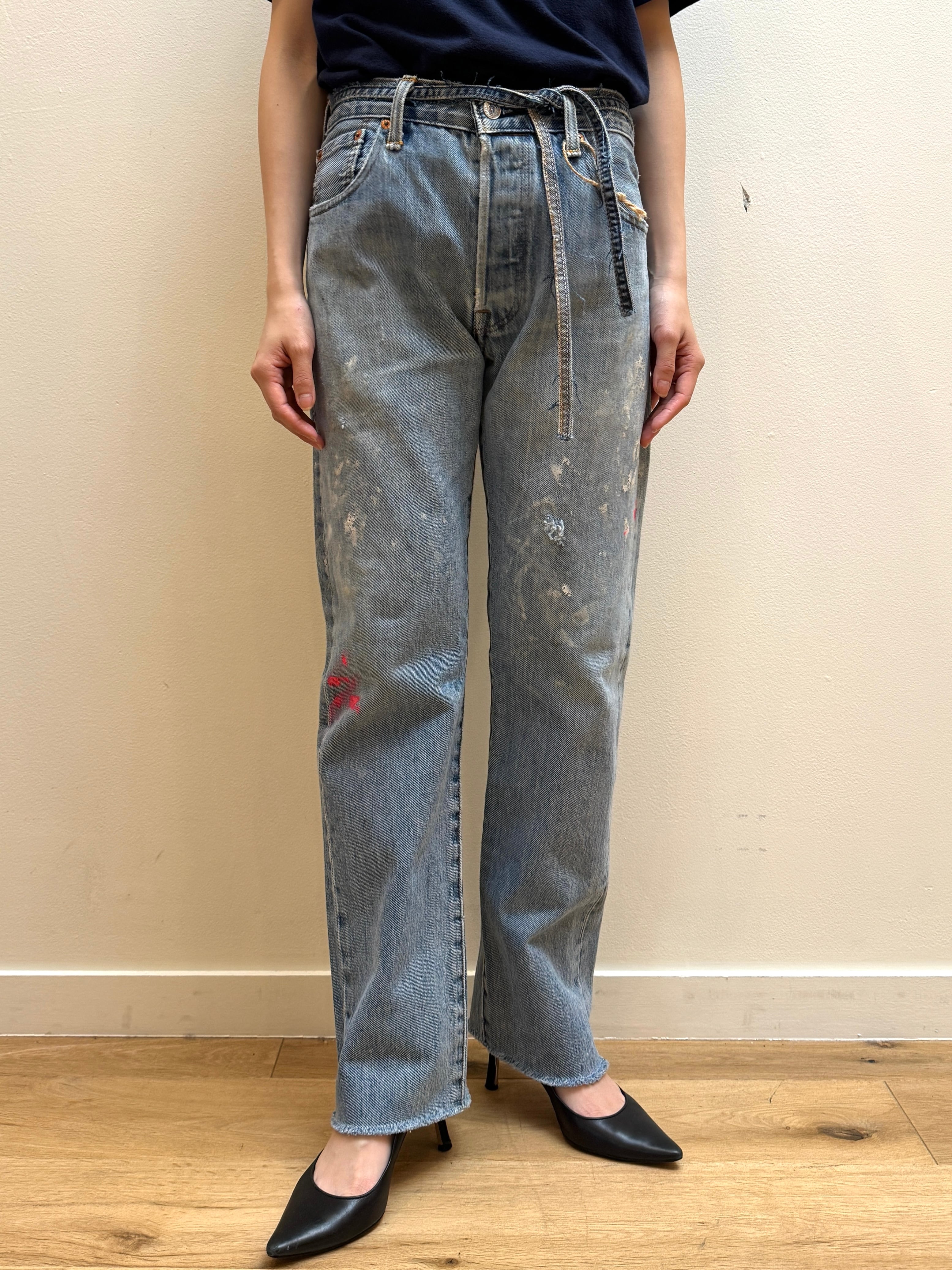 PA11-3 USED CUT OFF DENIM RESIZE