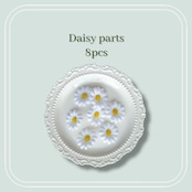 "即納" Daisy parts 8pcs set:造花 デイジー フラワー 飾り ベビー キッズ