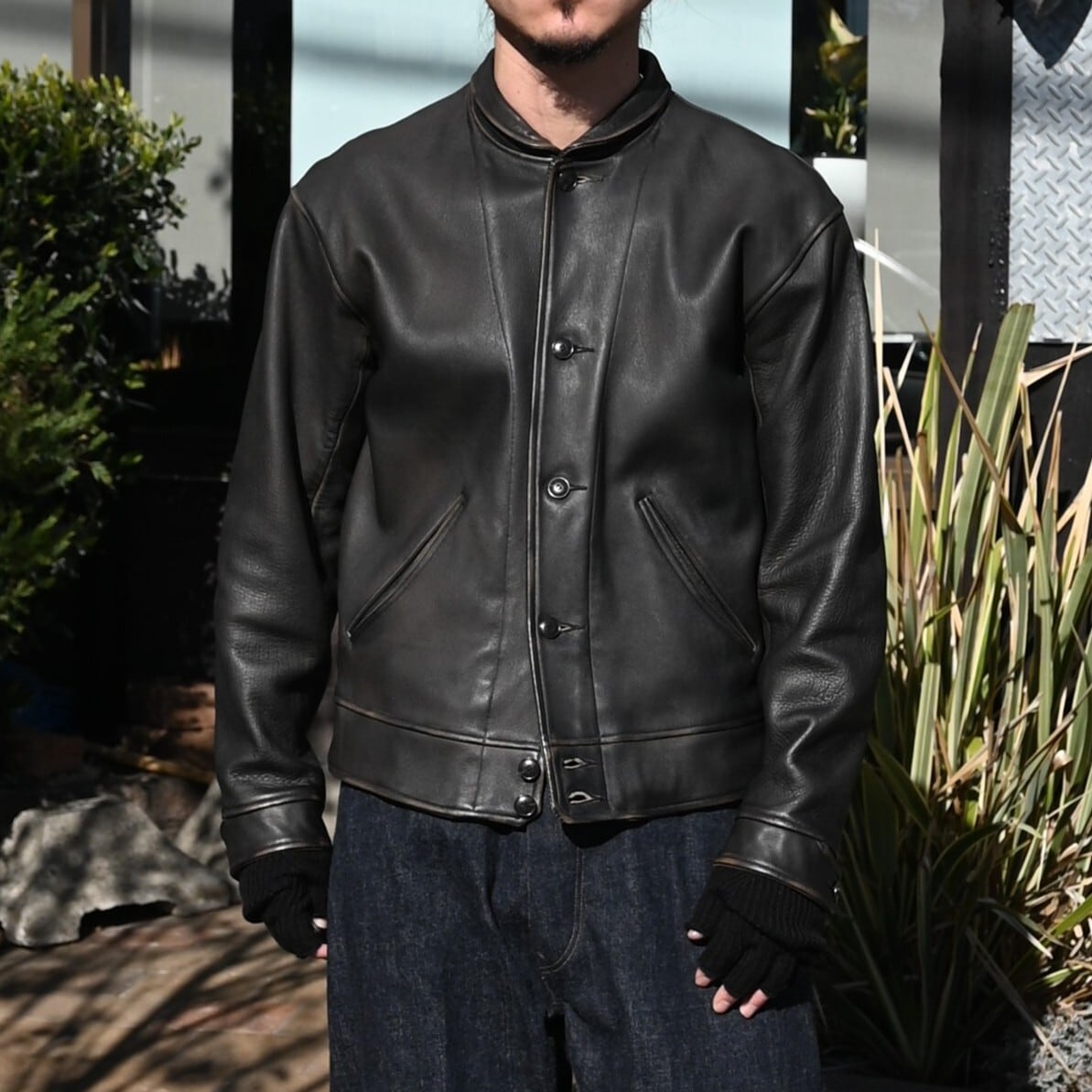 OLD JOE / PATINA DEERSKIN COSSAK JACKET | GANKO