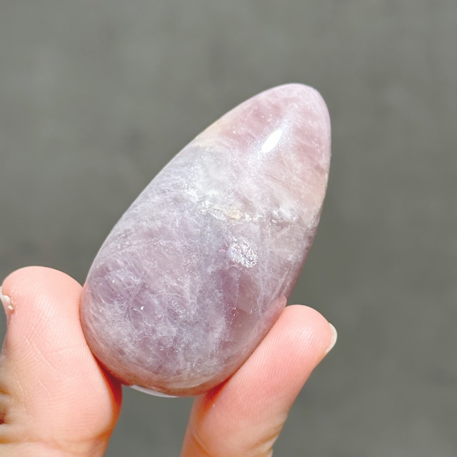 パープルローズクォーツ パームストーン12◇Purple Rose Quartz◇ 天然石・鉱物・パワーストーン