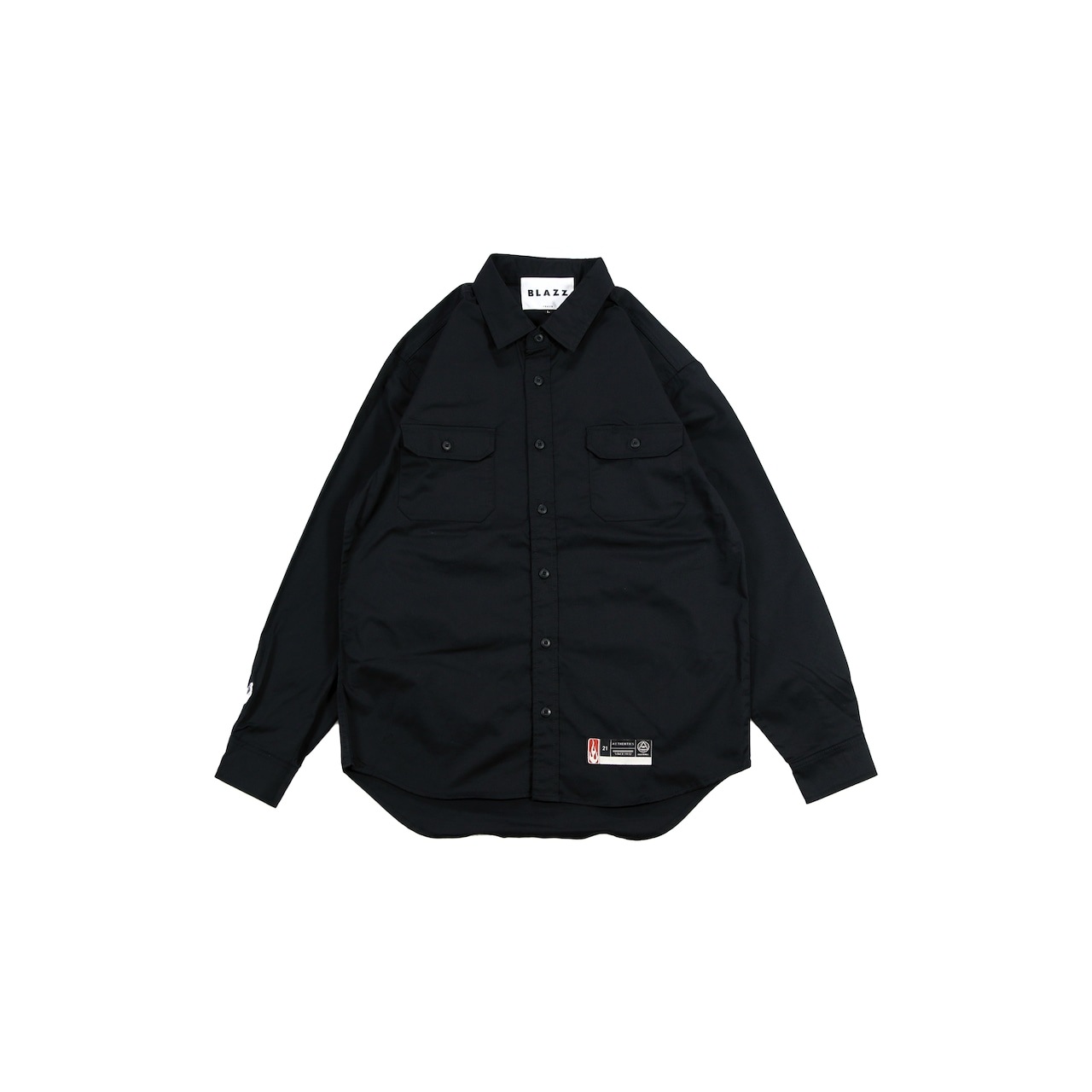 Long Sleeves Work Shirt [BLACK]