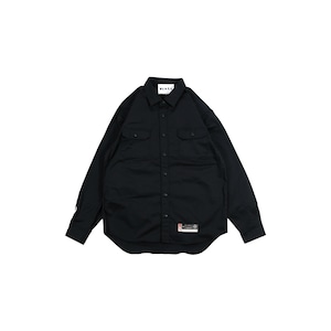 Long Sleeves Work Shirt [BLACK]