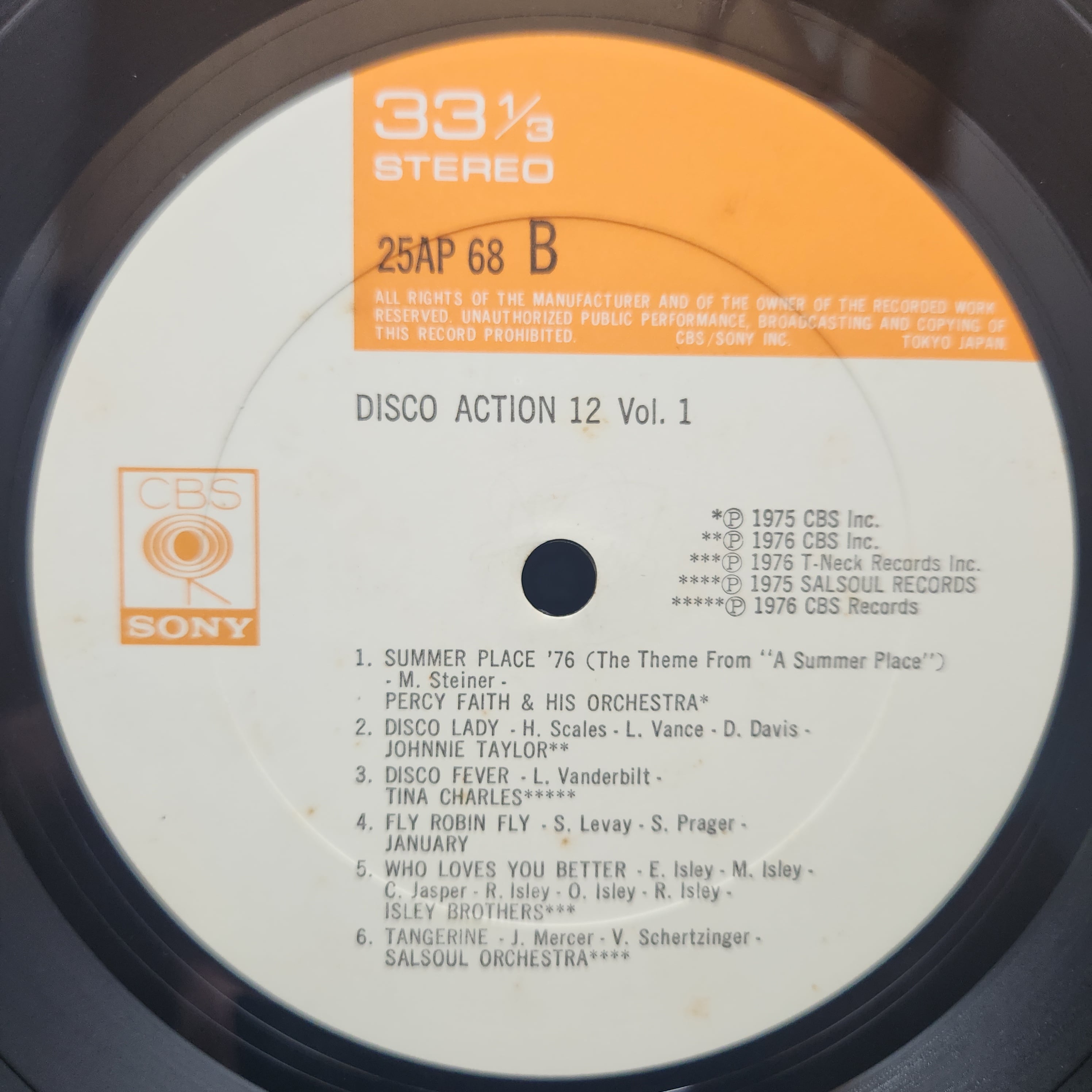 Various / Disco Action 12 Vol. 1 [25AP 68] - 画像4