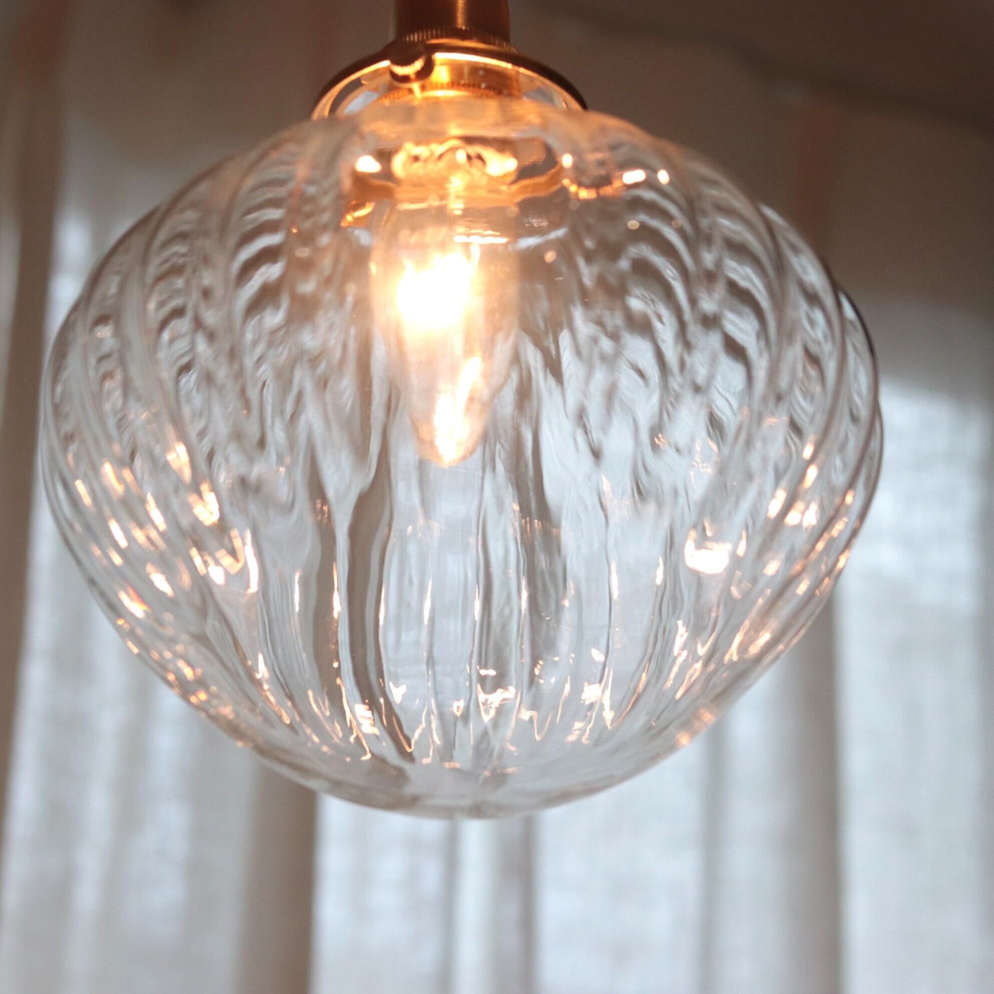 ガラスシェード フルクト L クリア ガラスシェード フルクト L | AXCIS ONLINE