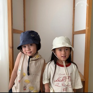 【GO.U bebe】ベビーファームTシャツ アイボリー 80~90cm