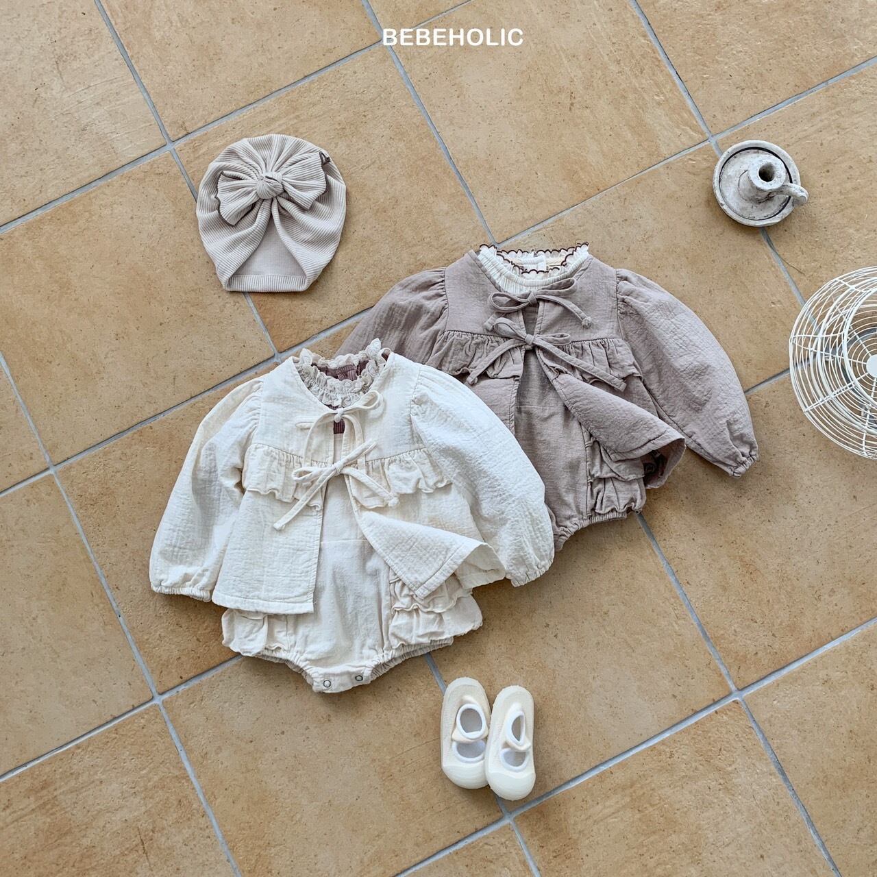 【即納】bebeholic / ribbon cardigan